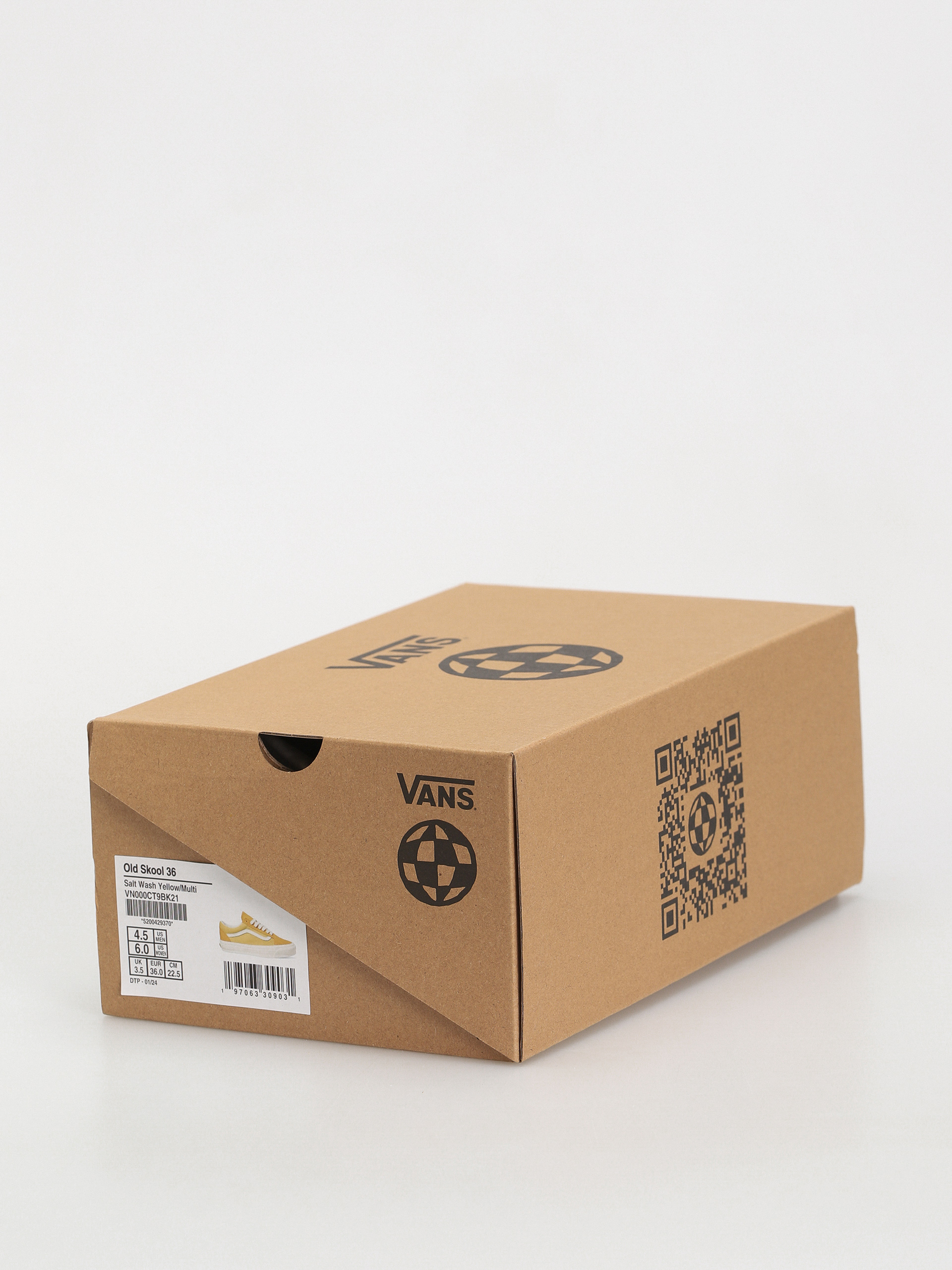 Boty Vans Old Skool 36 (salt wash yellow/multi)