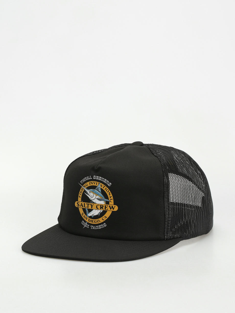 Kšiltovka  Salty Crew Interclub Trucker (black)