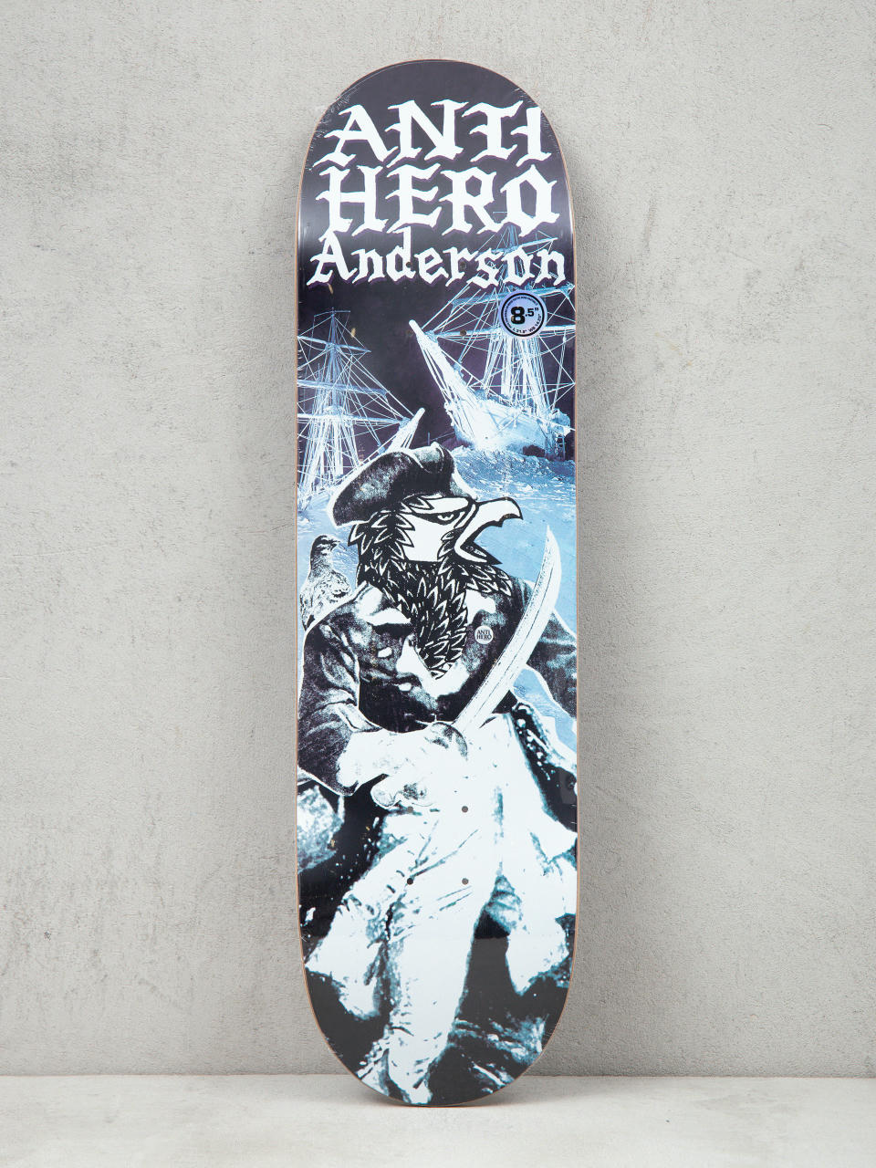 Deska Antihero Ba Wild Unkwn (black/blue)