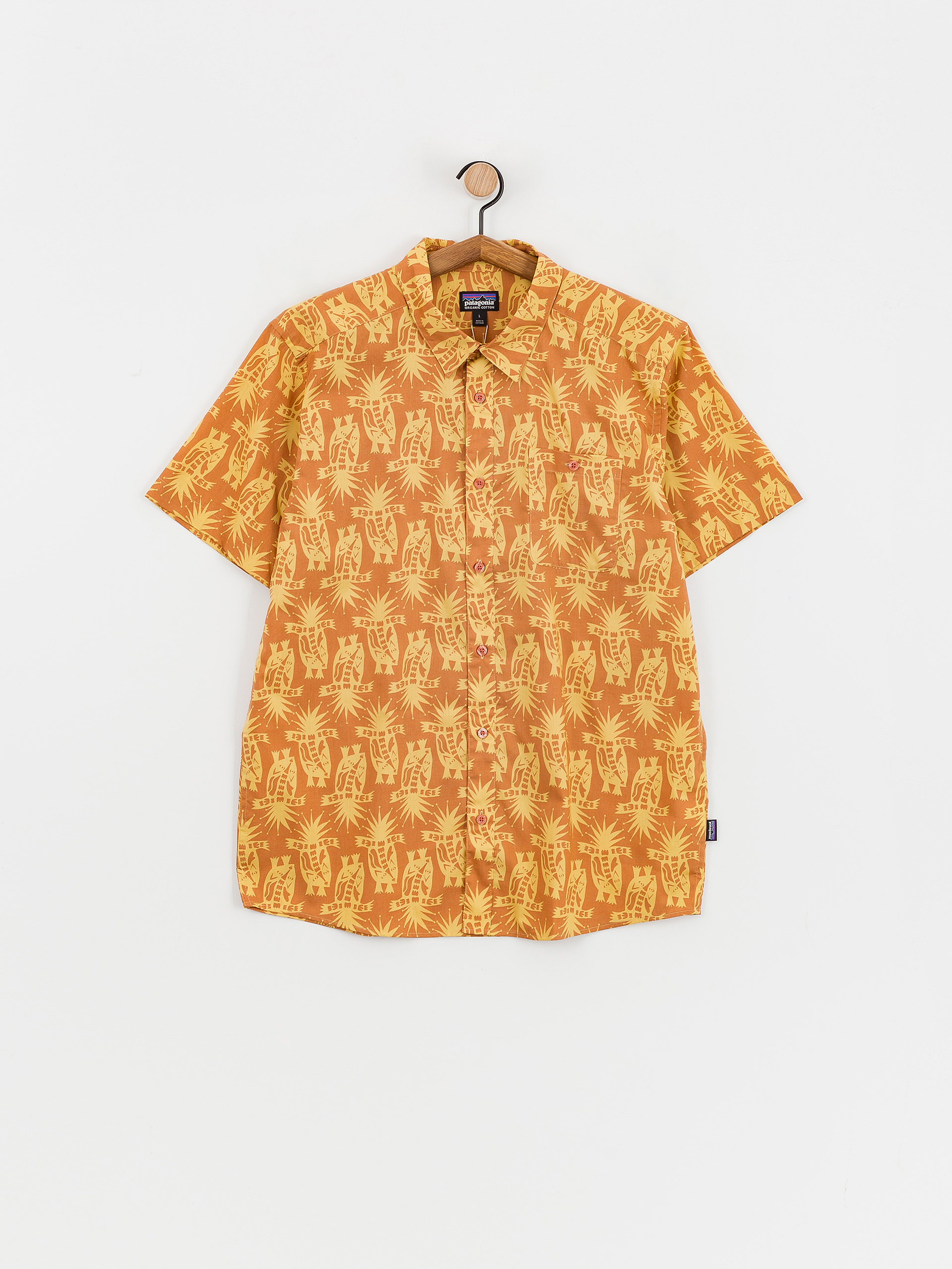 Košile Patagonia Go To Shirt (skunks sienna clay)