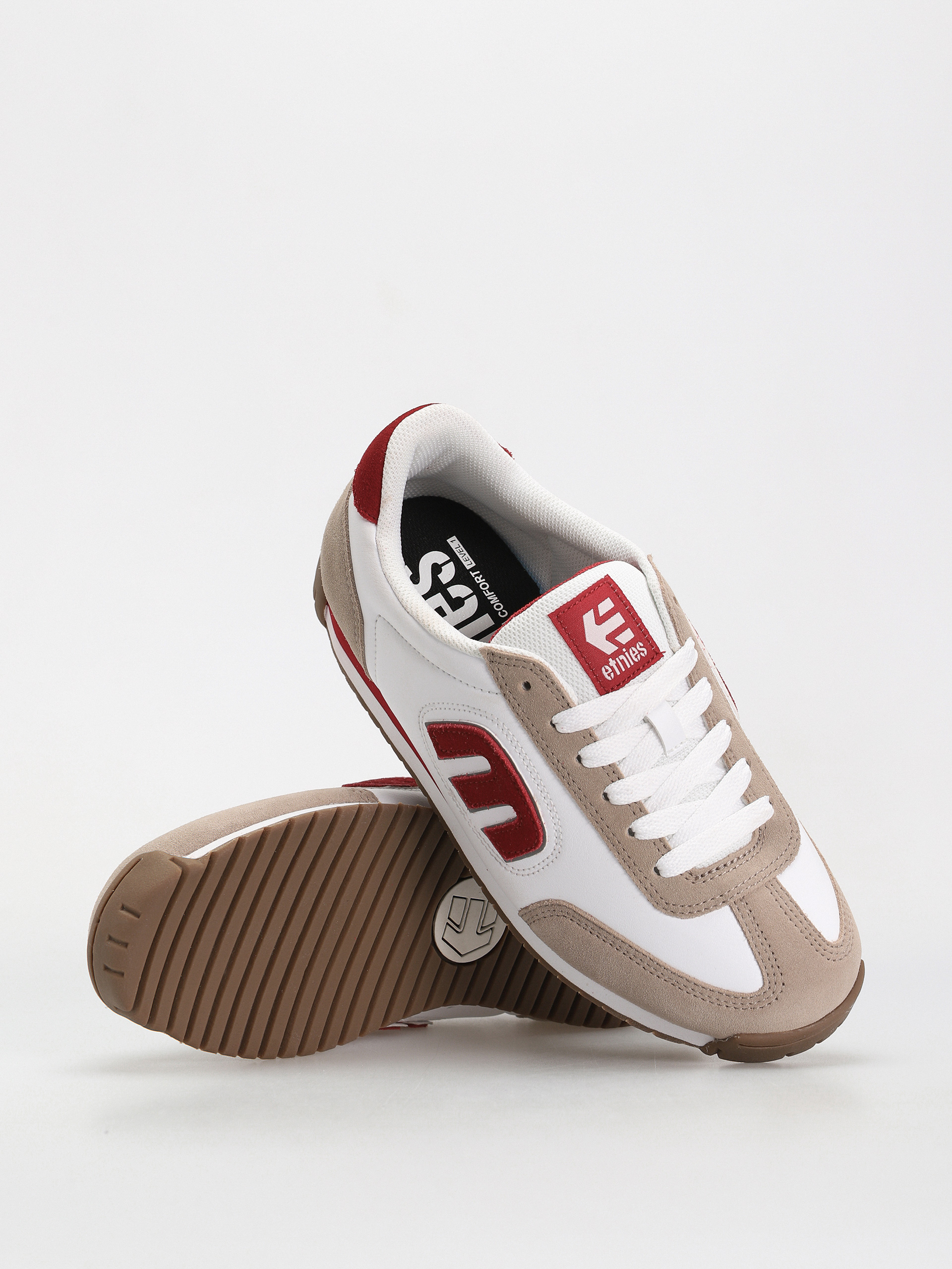 Boty Etnies Lo Cut II Ls (grey/red/white)