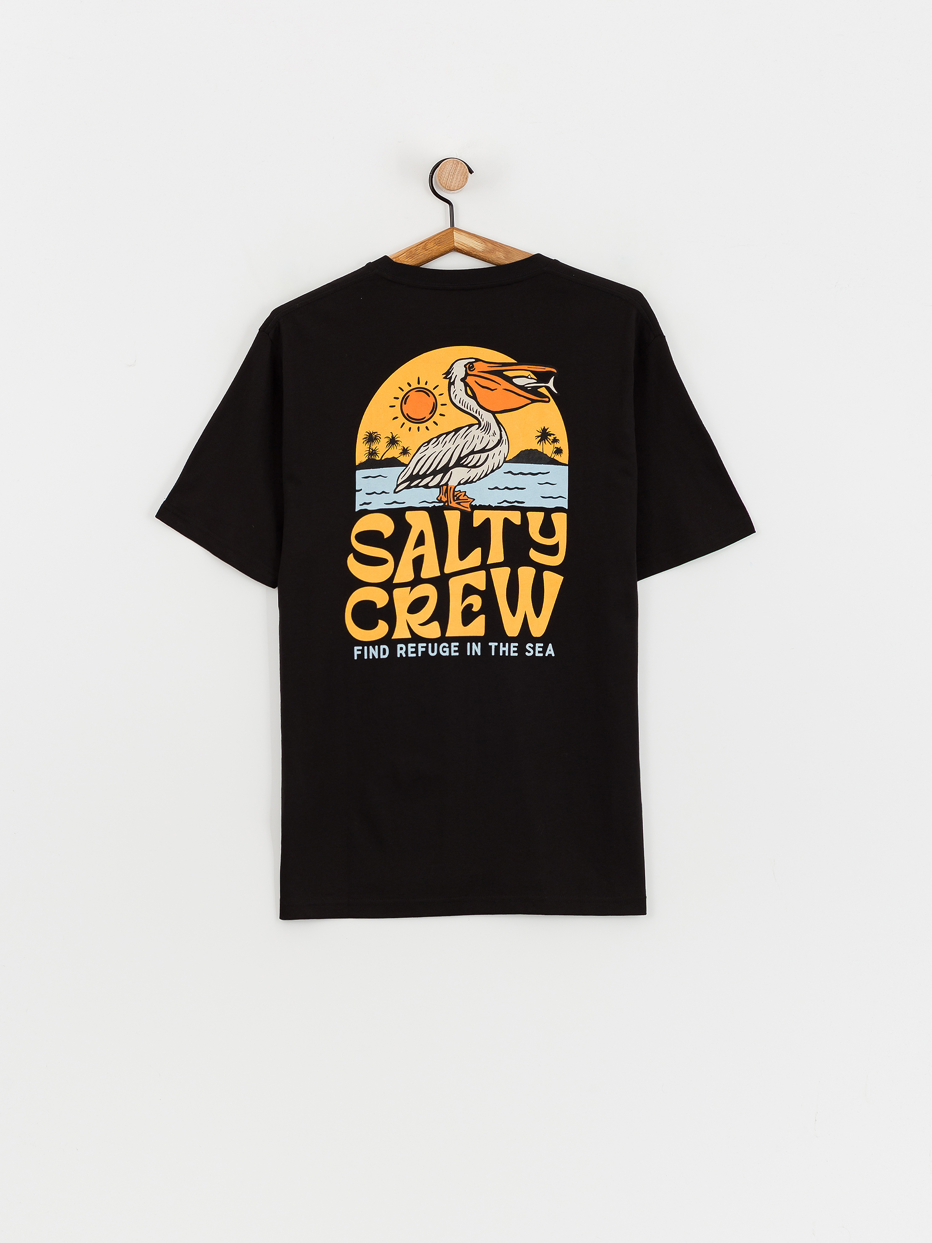 Tričko Salty Crew Seaside Standard (black)