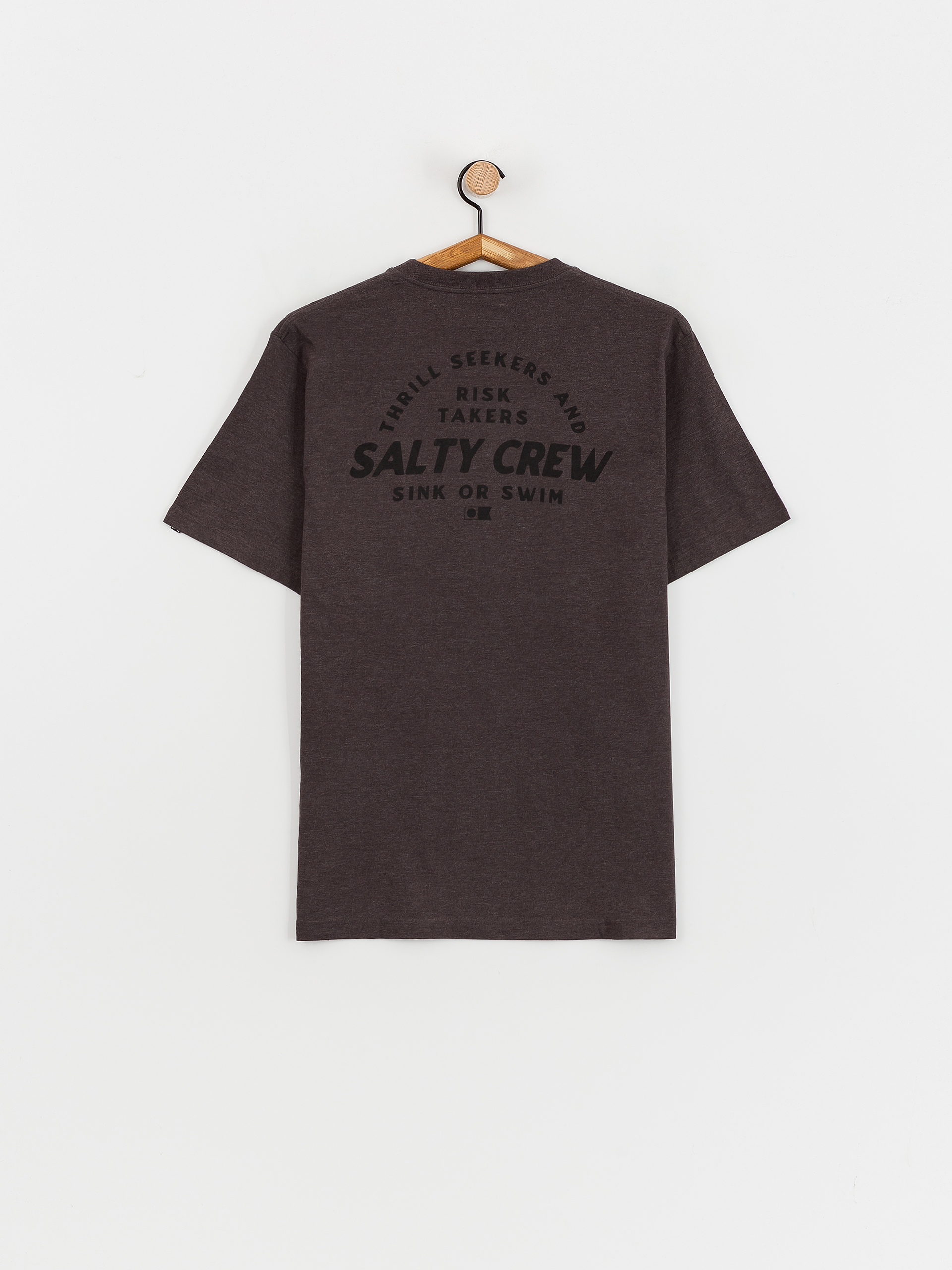 Tričko Salty Crew Stoked Standard (charcoal heather)