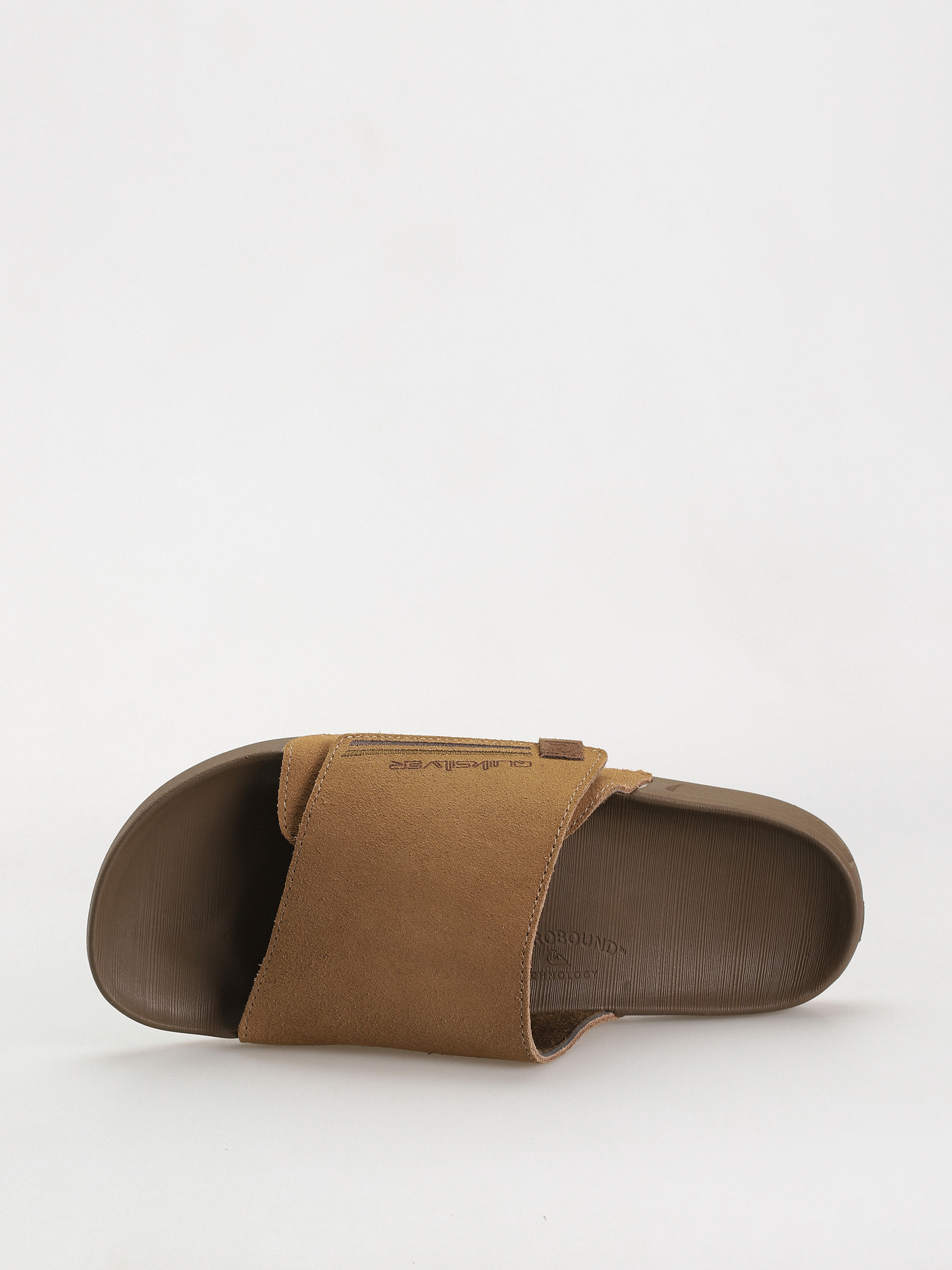 Plážovky Quiksilver Rivi Suede Rf (tan 1)