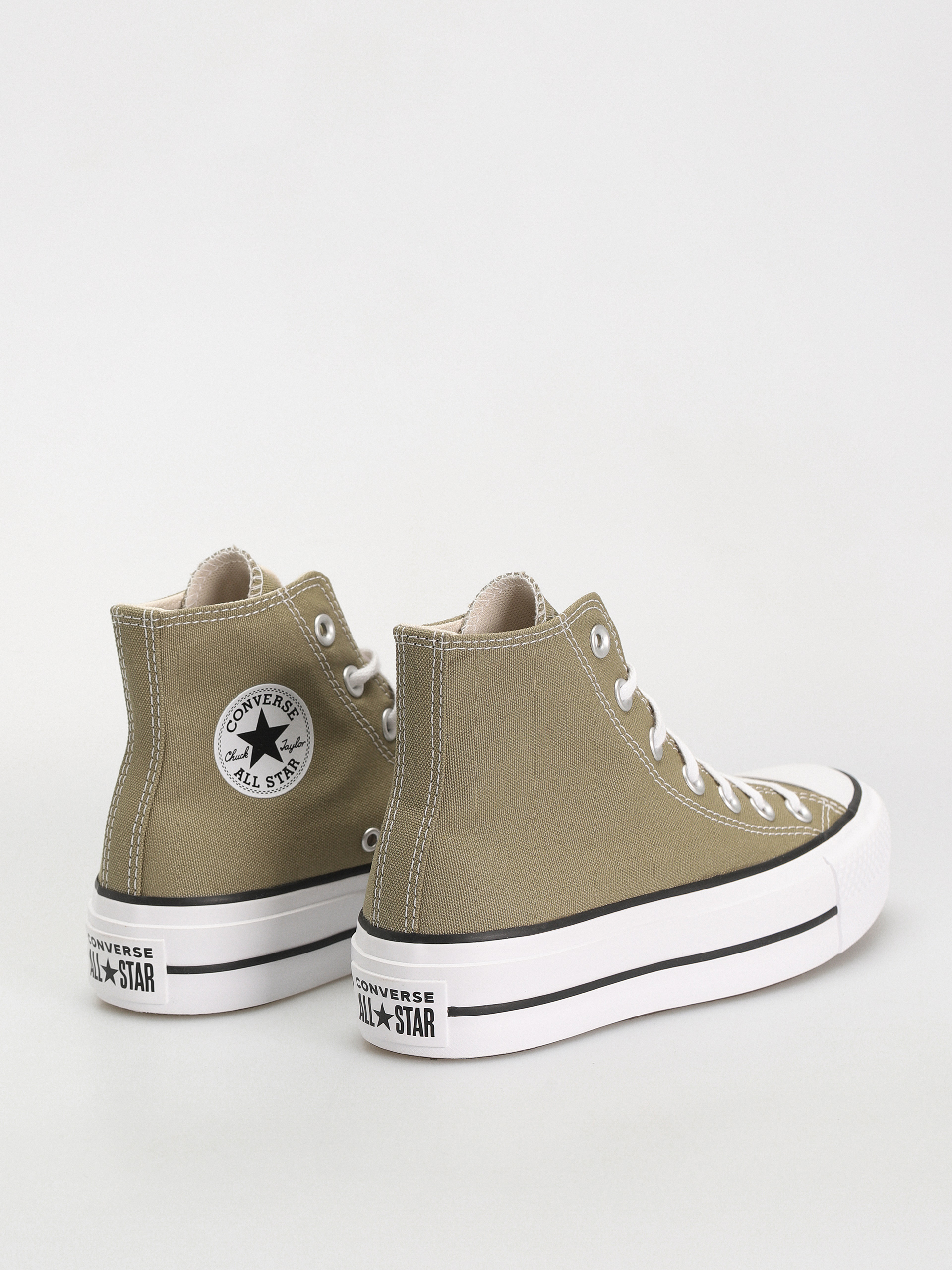 Tenisky Converse Chuck Taylor All Star Lift Hi Wmn (olive/white)