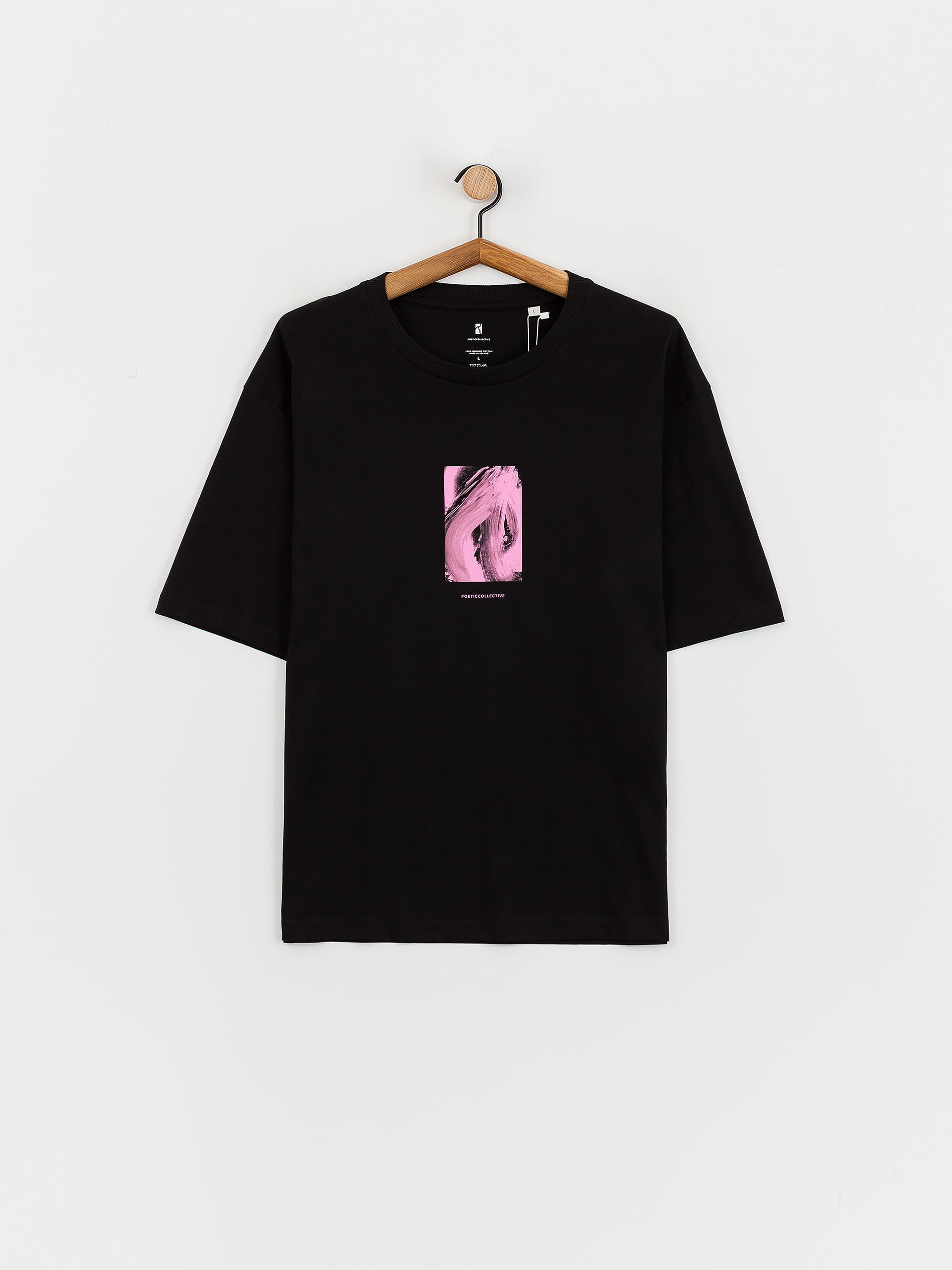Tričko Poetic Collective Abstract Frame (black)