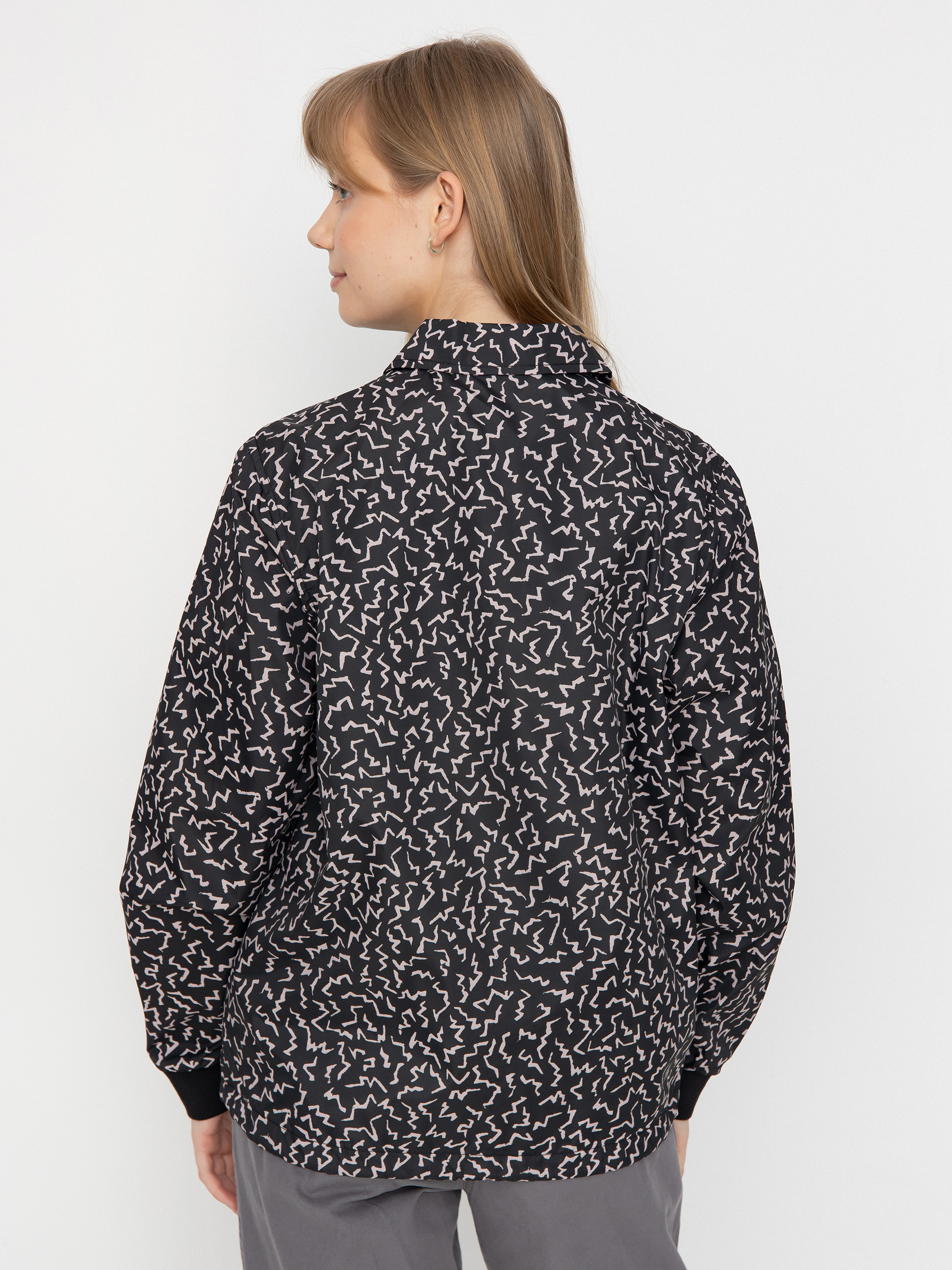 Bunda Volcom Surfpunk Coach Wmn (black)