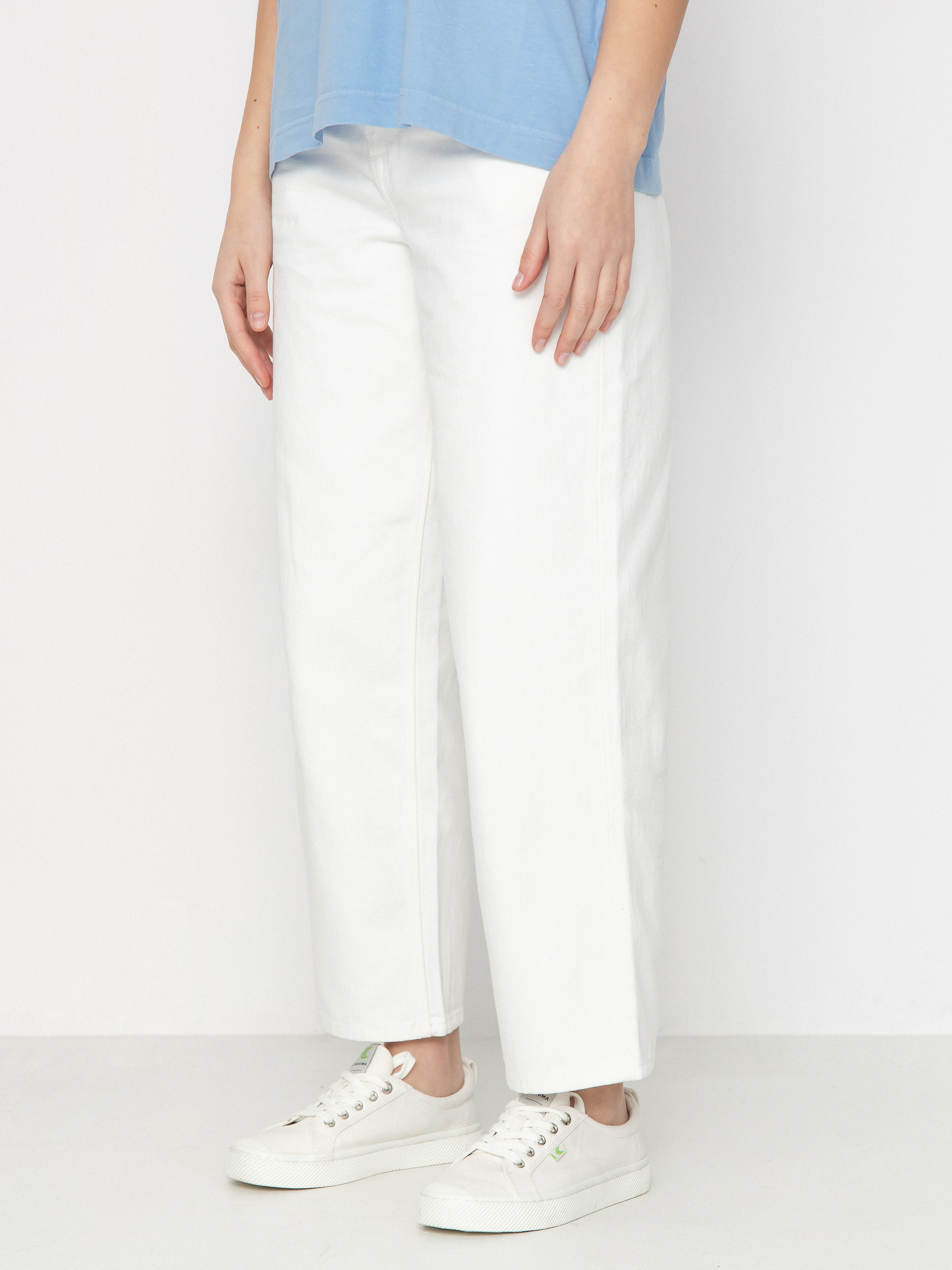 Kalhoty Volcom Weellow Denim Wmn (star white)