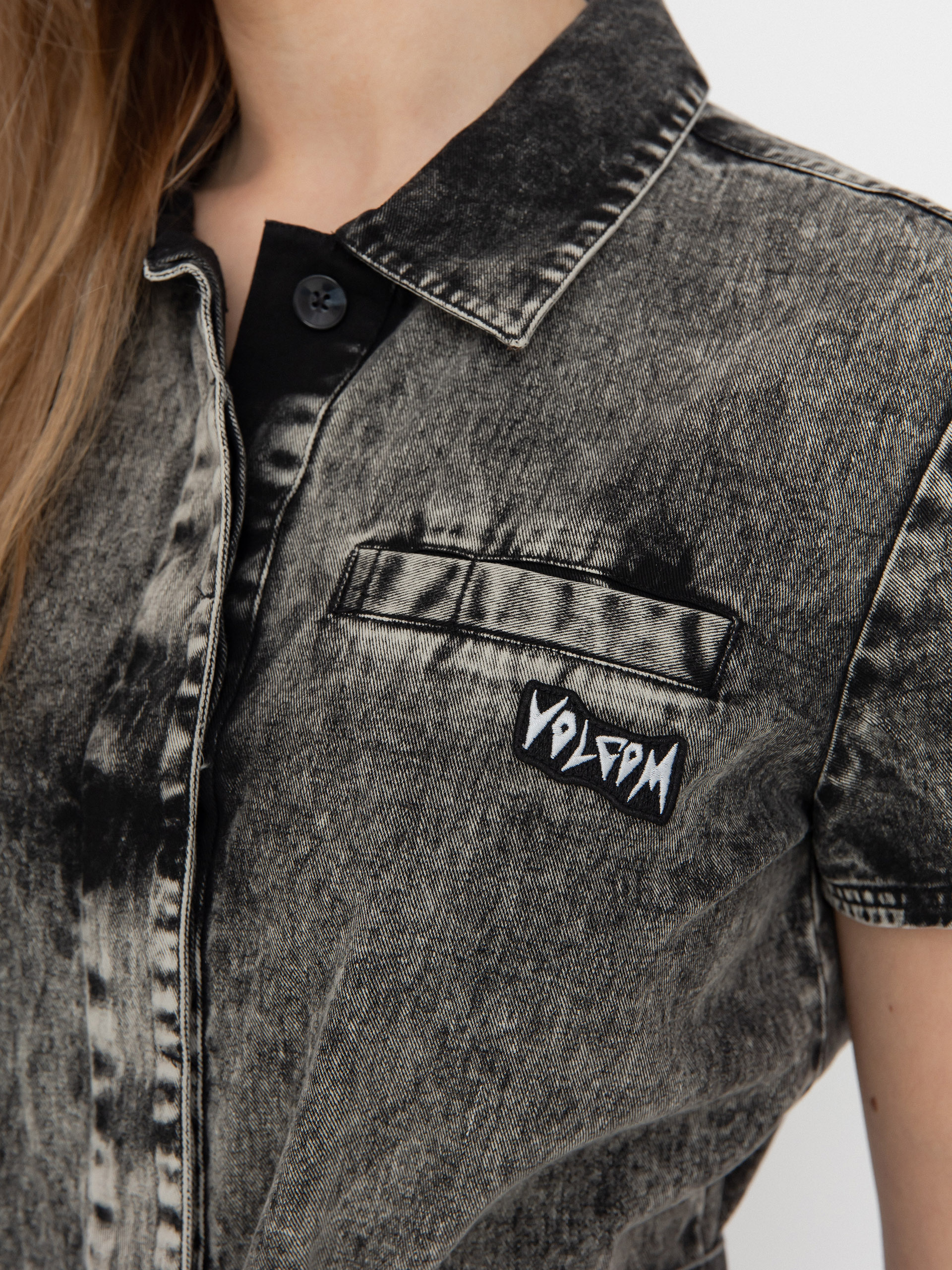 Dámský Kombinéza Volcom Asphalt Romper (black)