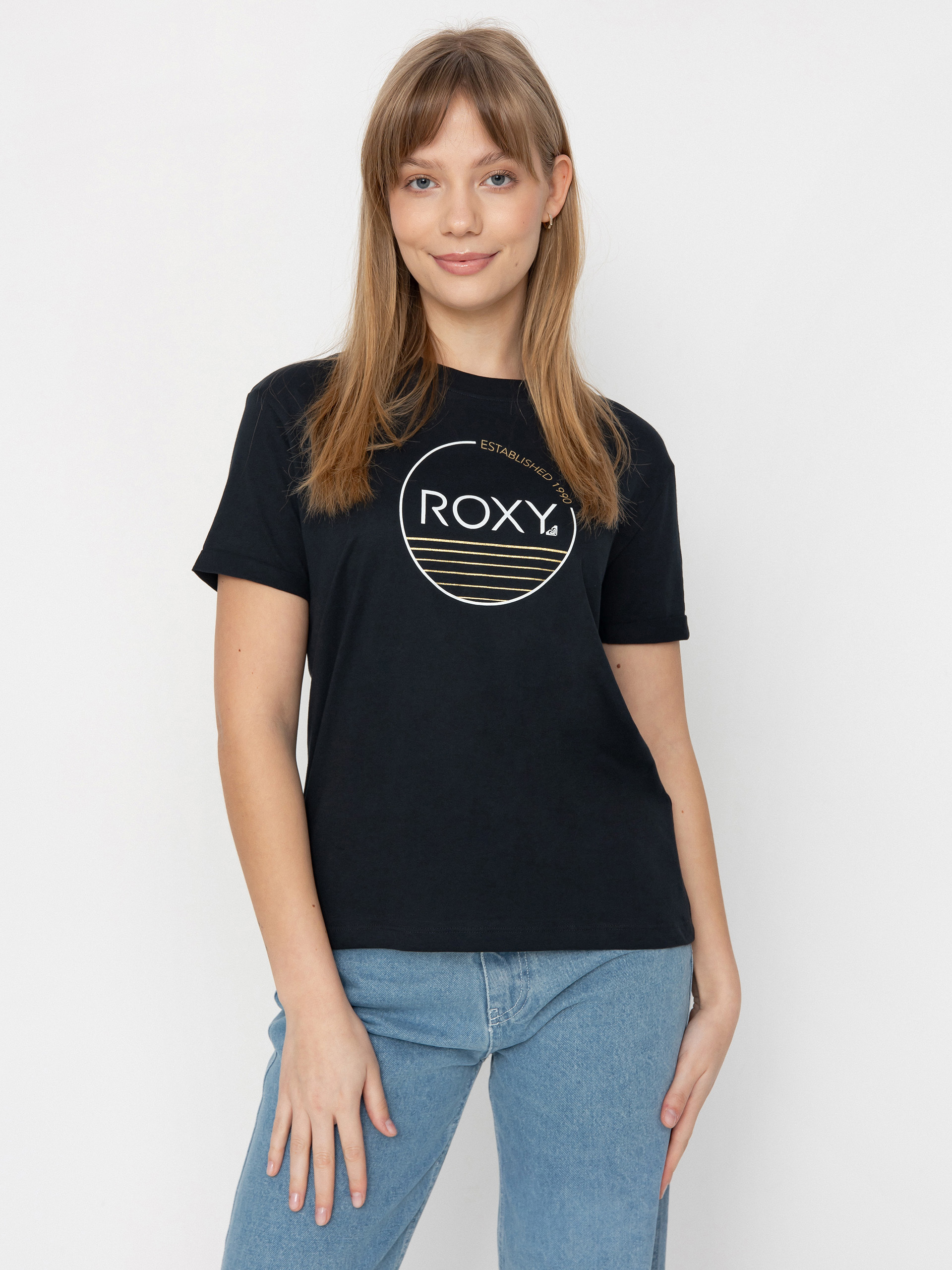 Tričko Roxy Noon Ocean Wmn (anthracite)