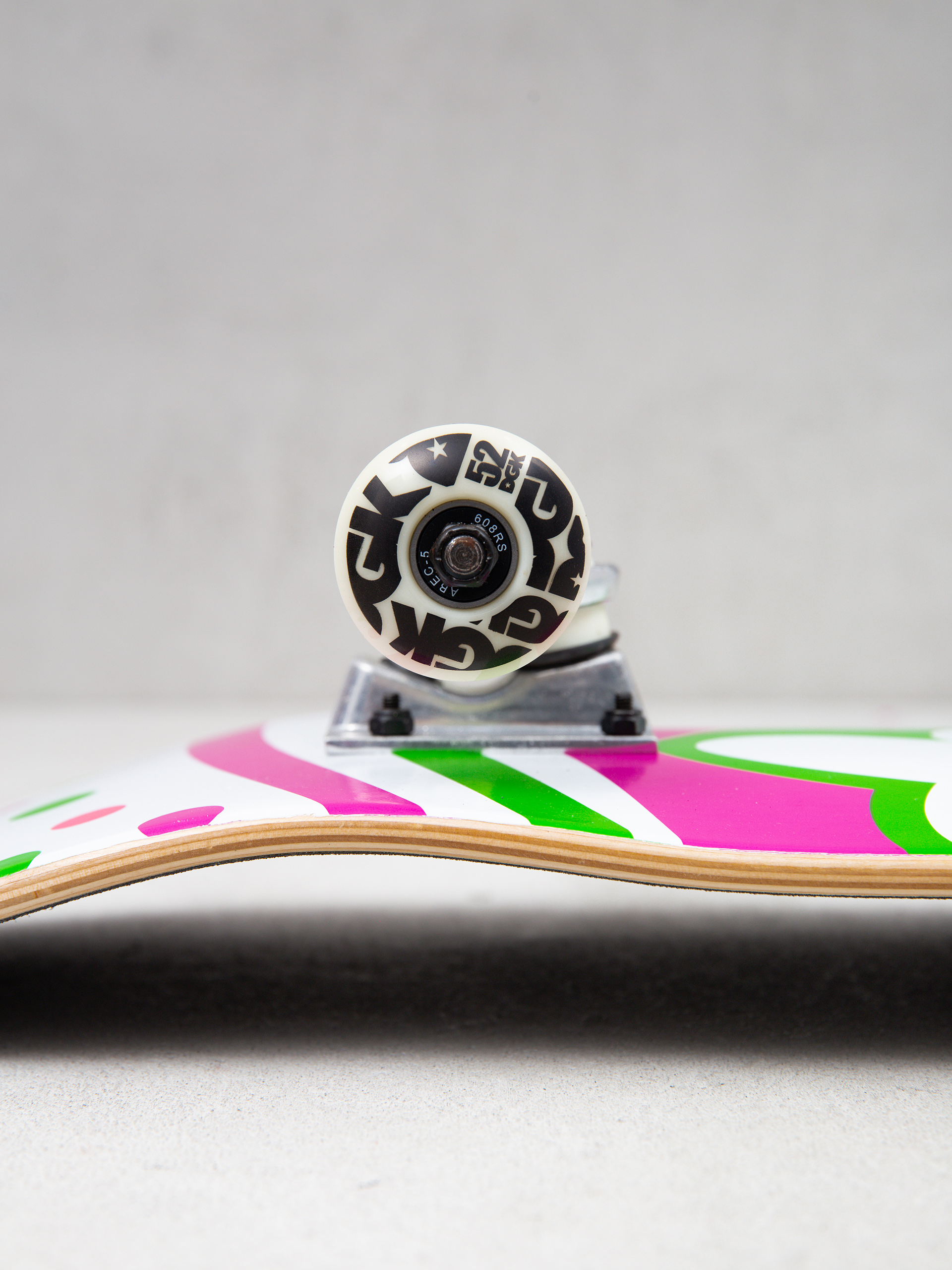 Skateboard DGK Lolli (white/pink)