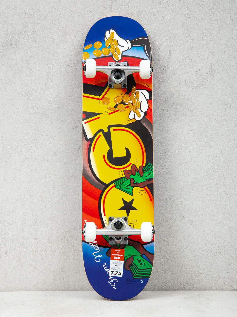 Skateboard DGK Jackpot (navy/red)