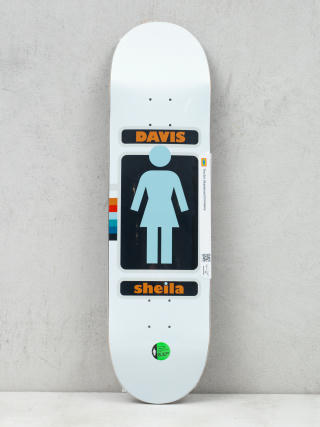 Deska Girl Skateboard Davis 93 Til (white/light blue)