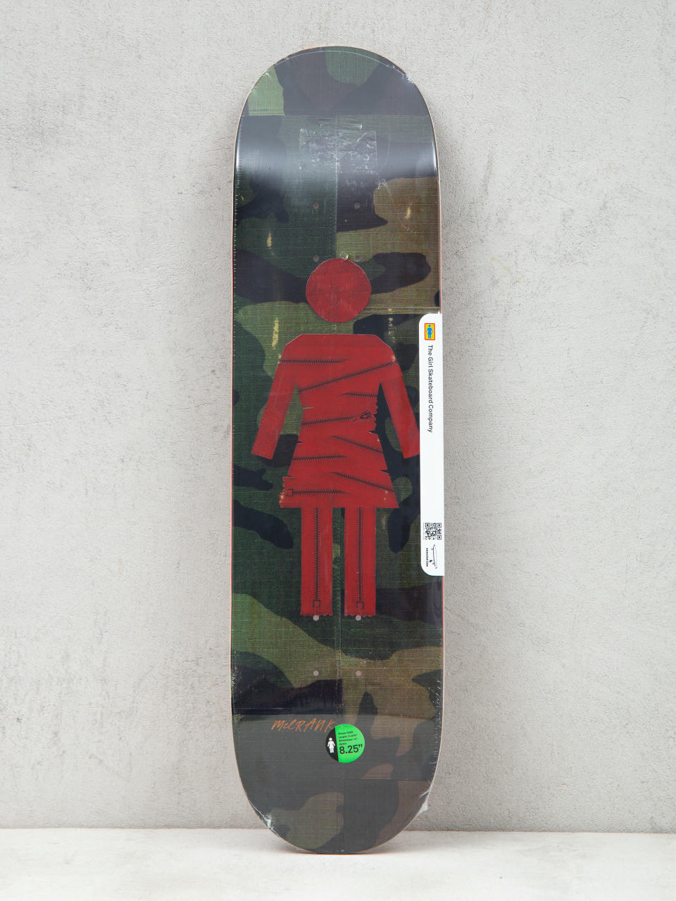 Deska Girl Skateboard Mccrank Scraps (camo)