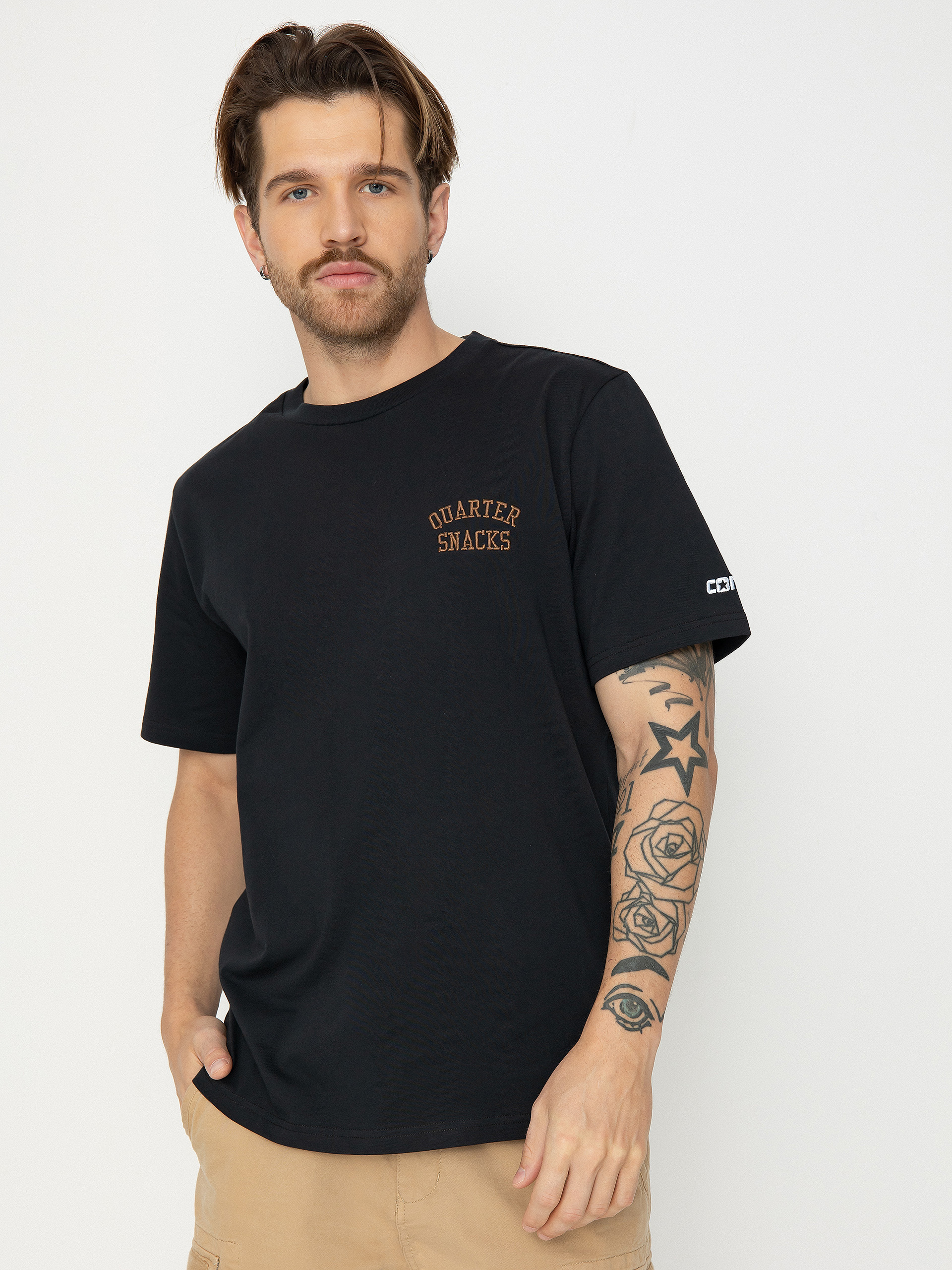 Tričko Converse Quartersnacks (black)