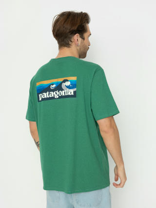 Tričko Patagonia Boardshort Logo Pocket Responsibili (gather green)