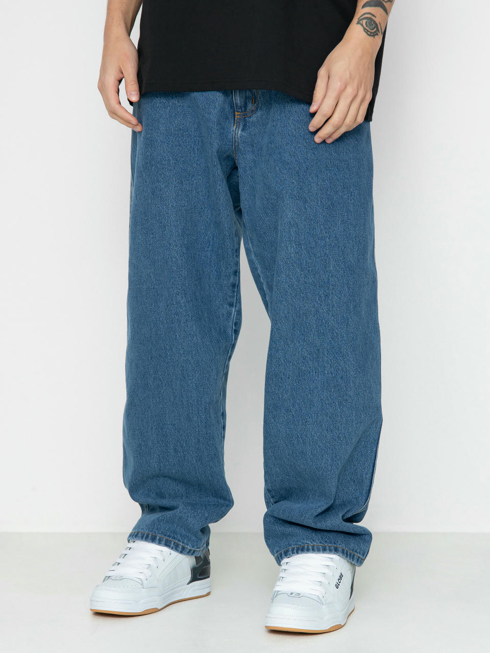 Kalhoty Raw Hide Skateboards OG Jeans (denim blue)