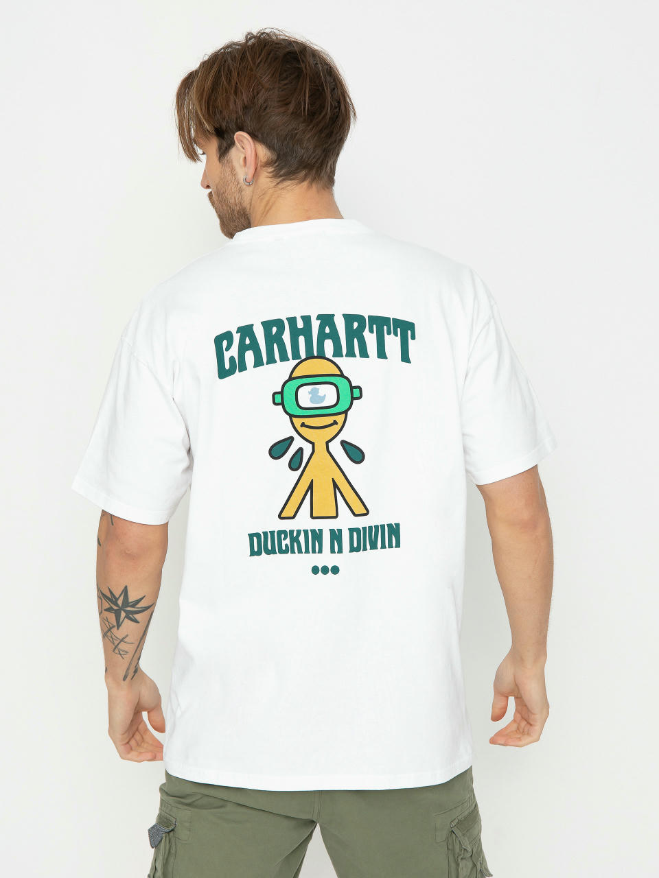 Tričko Carhartt WIP Duckin (white)