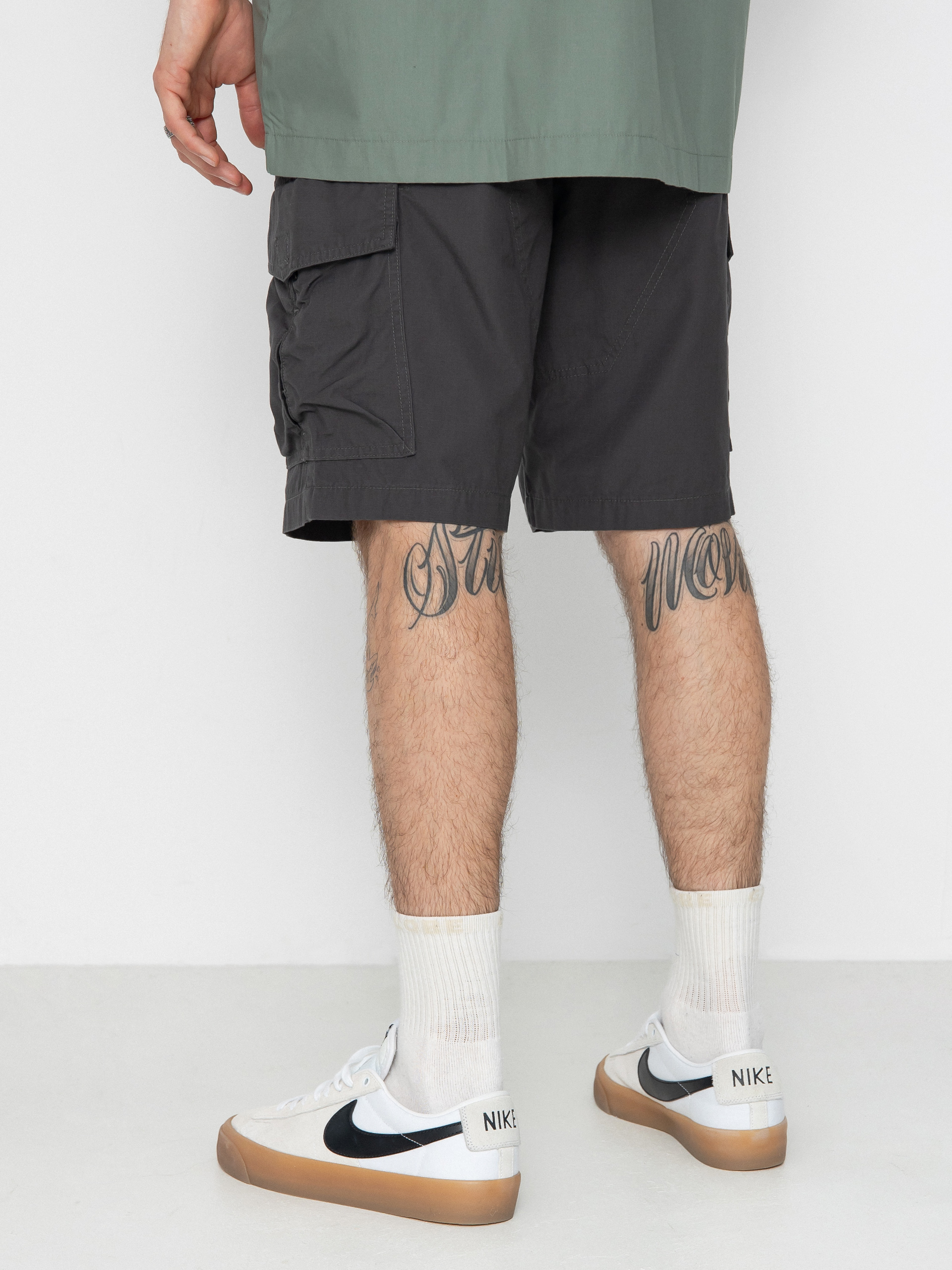 Kalhoty Volcom Grande Barracks Cargo 22 (asphalt black)