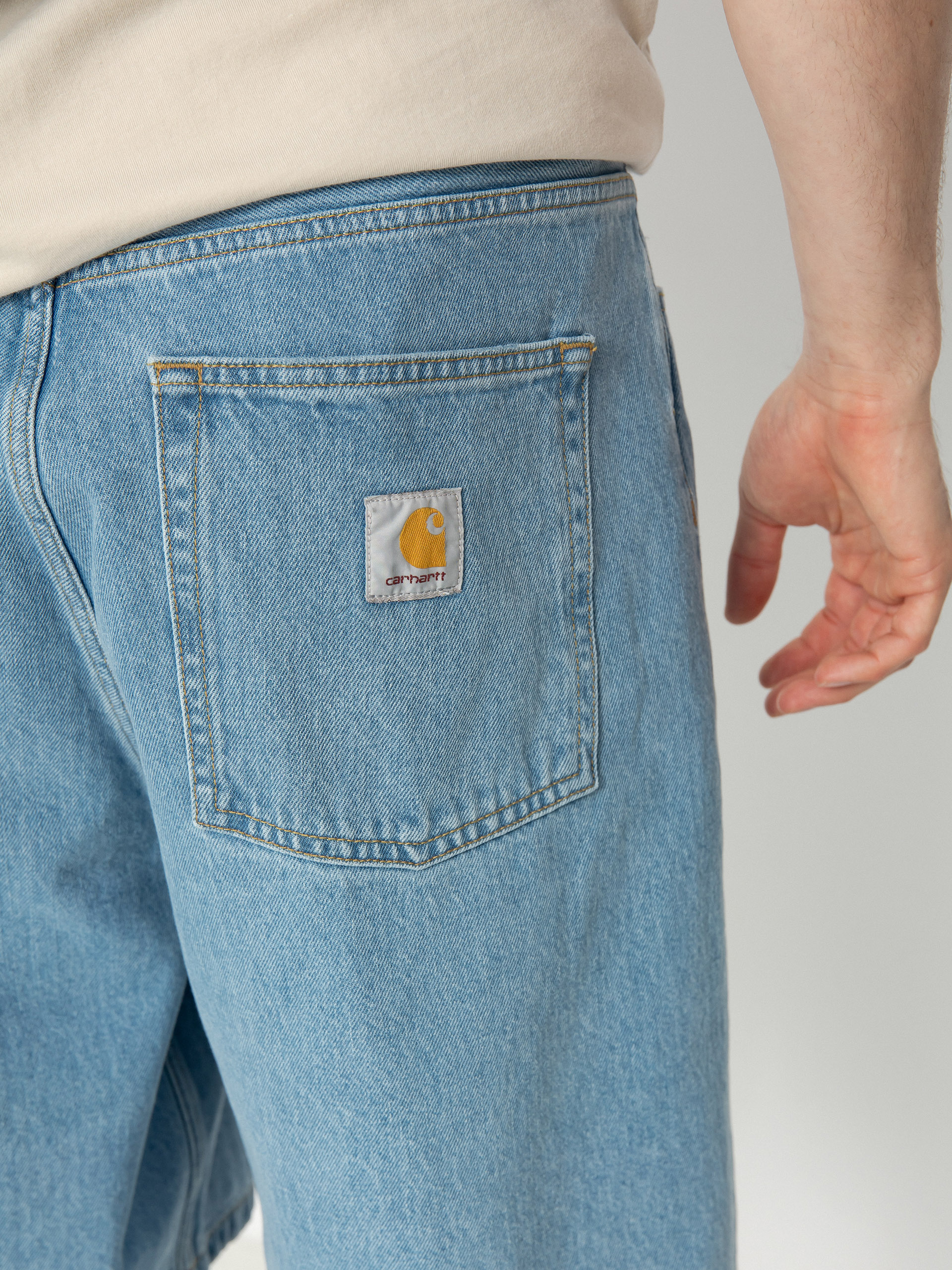 Kraťasy Carhartt WIP Brandon (blue)