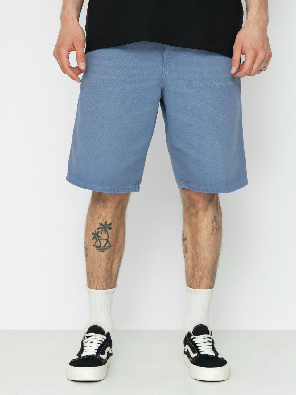 Kraťasy Carhartt WIP Single Knee (bay blue)