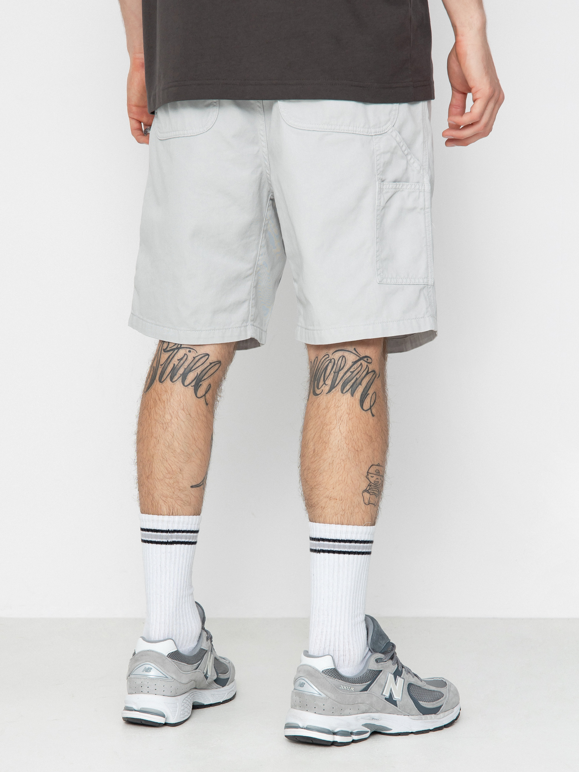 Kraťasy Carhartt WIP Flint (sonic silver)