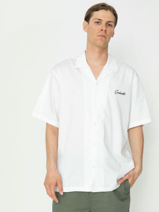 Košile Carhartt WIP Delray (white/black)