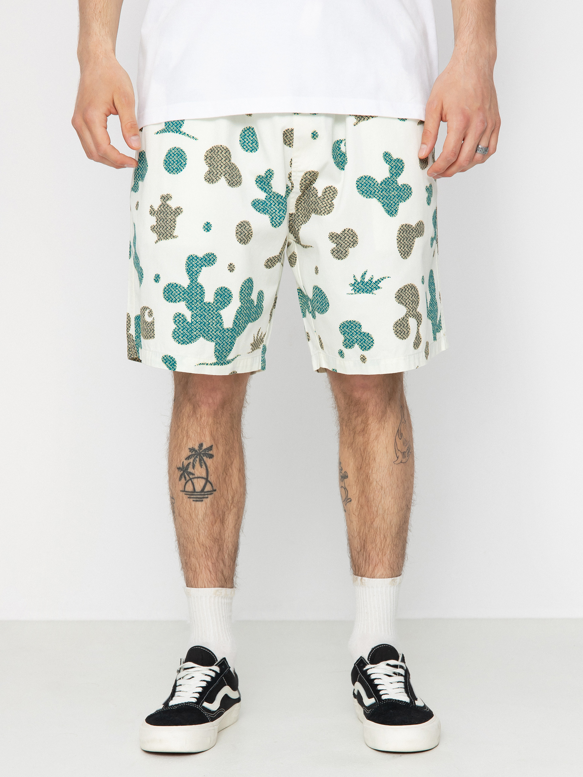 Kraťasy Carhartt WIP Opus (opus print/wax)