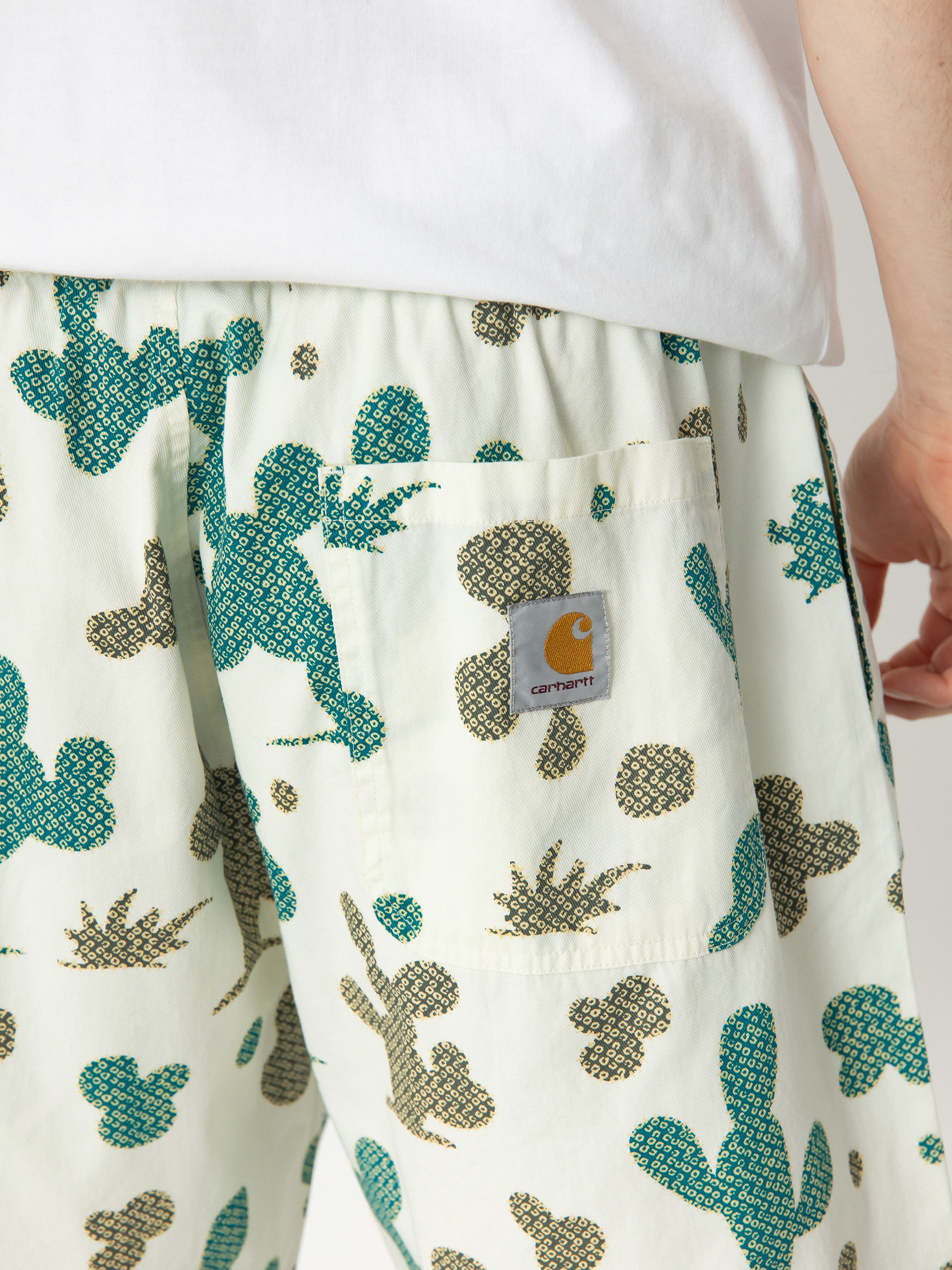 Kraťasy Carhartt WIP Opus (opus print/wax)