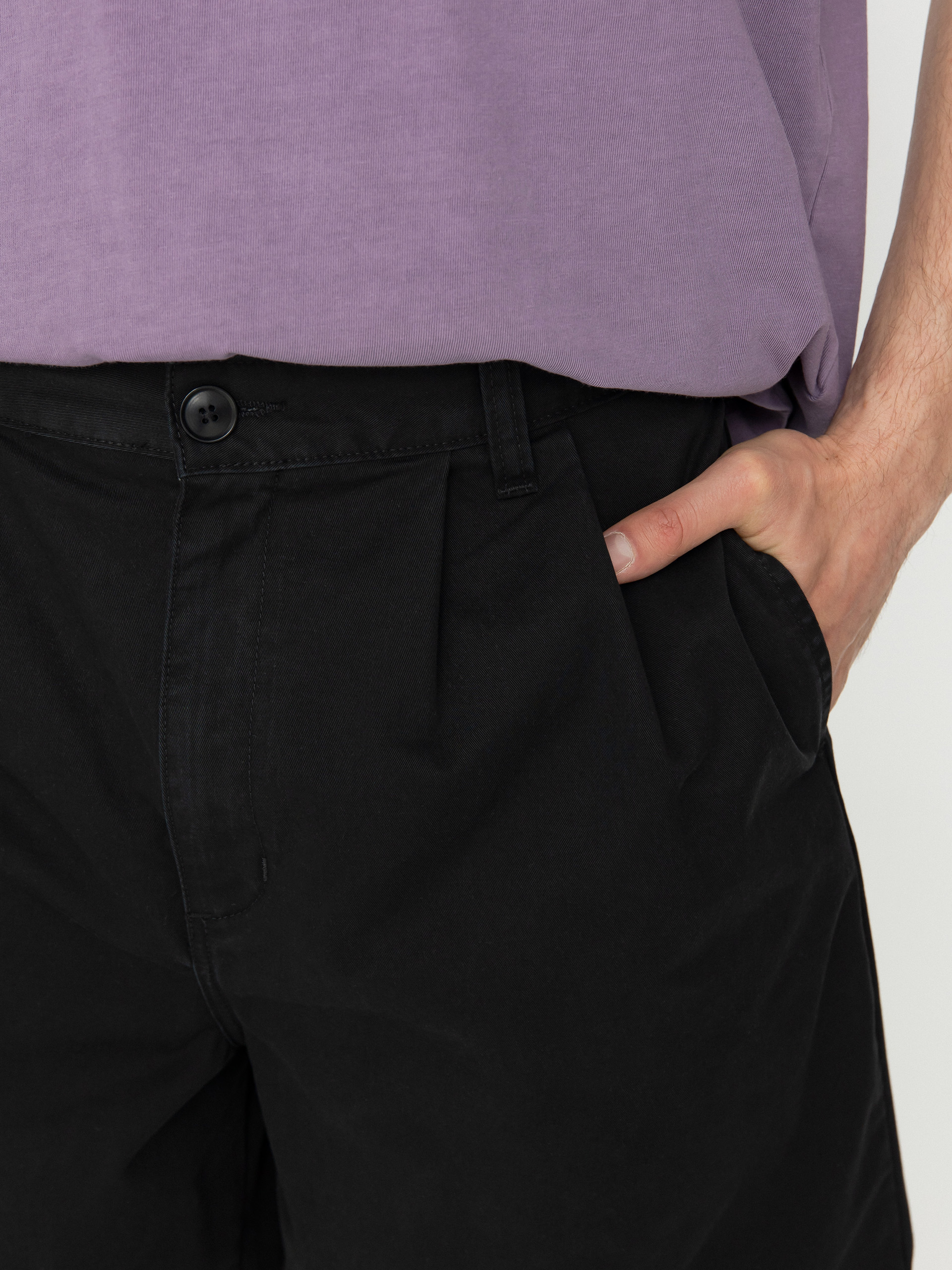 Kraťasy Carhartt WIP Mart (black)