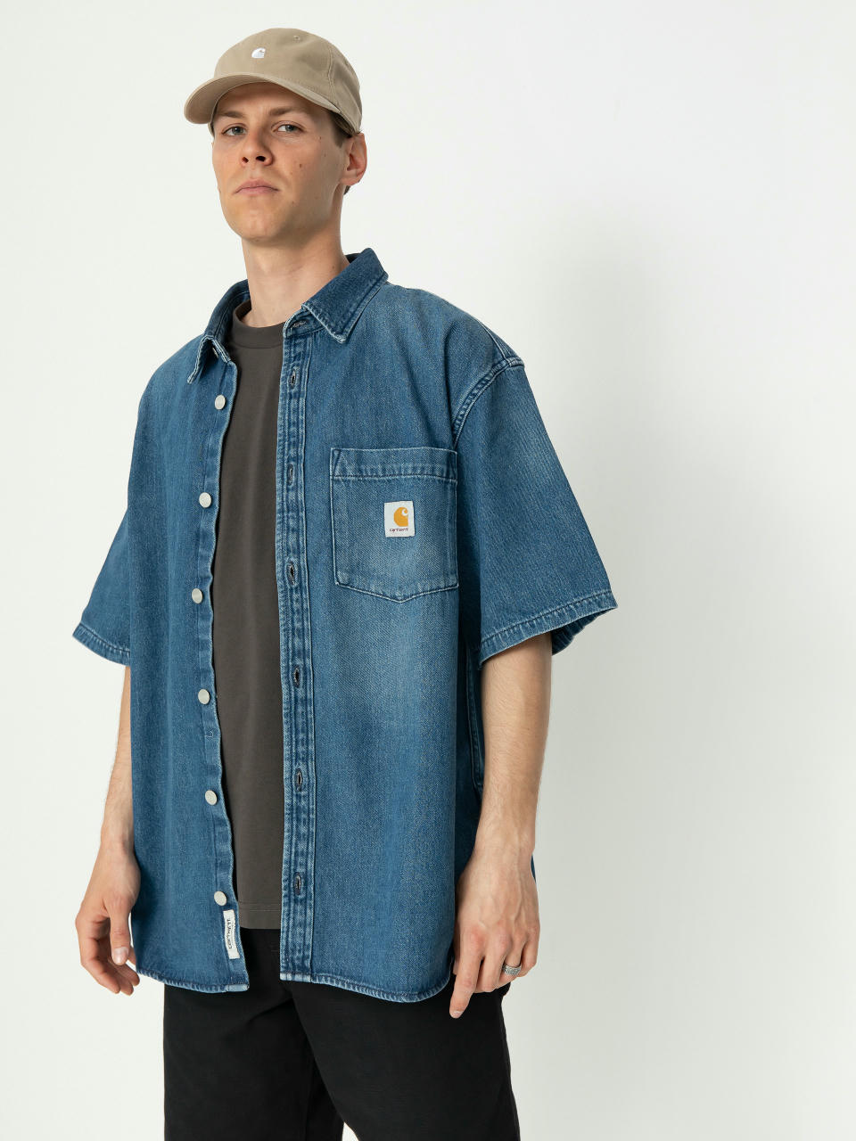 Košile Carhartt WIP Ody (blue)