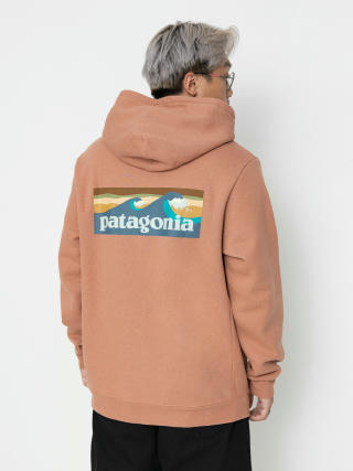 Mikina s kapucí Patagonia Boardshort Logo Uprisal HD (sienna clay)