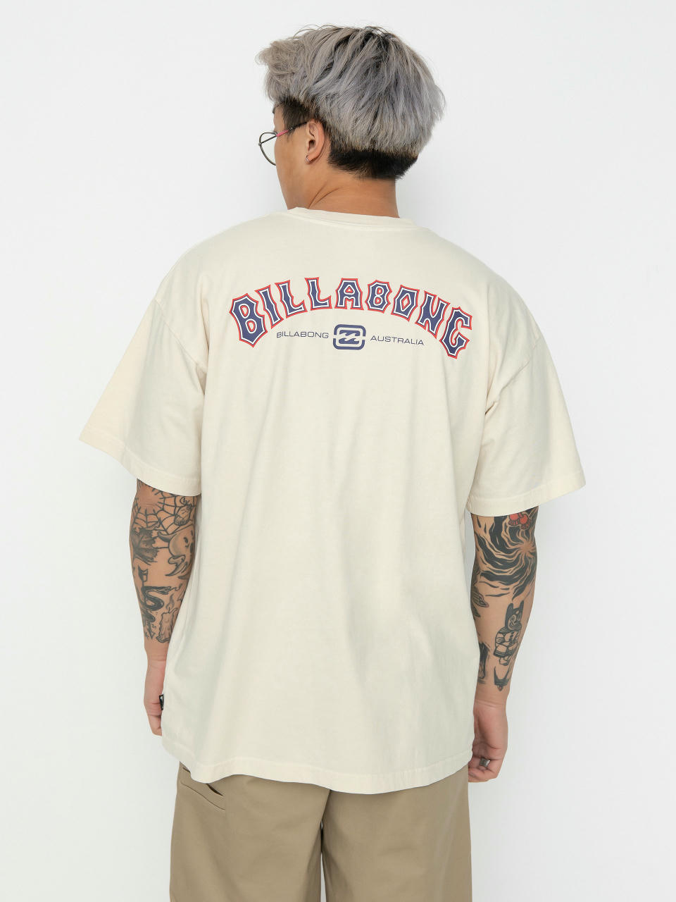 Tričko Billabong Arch Wave Og (off white)