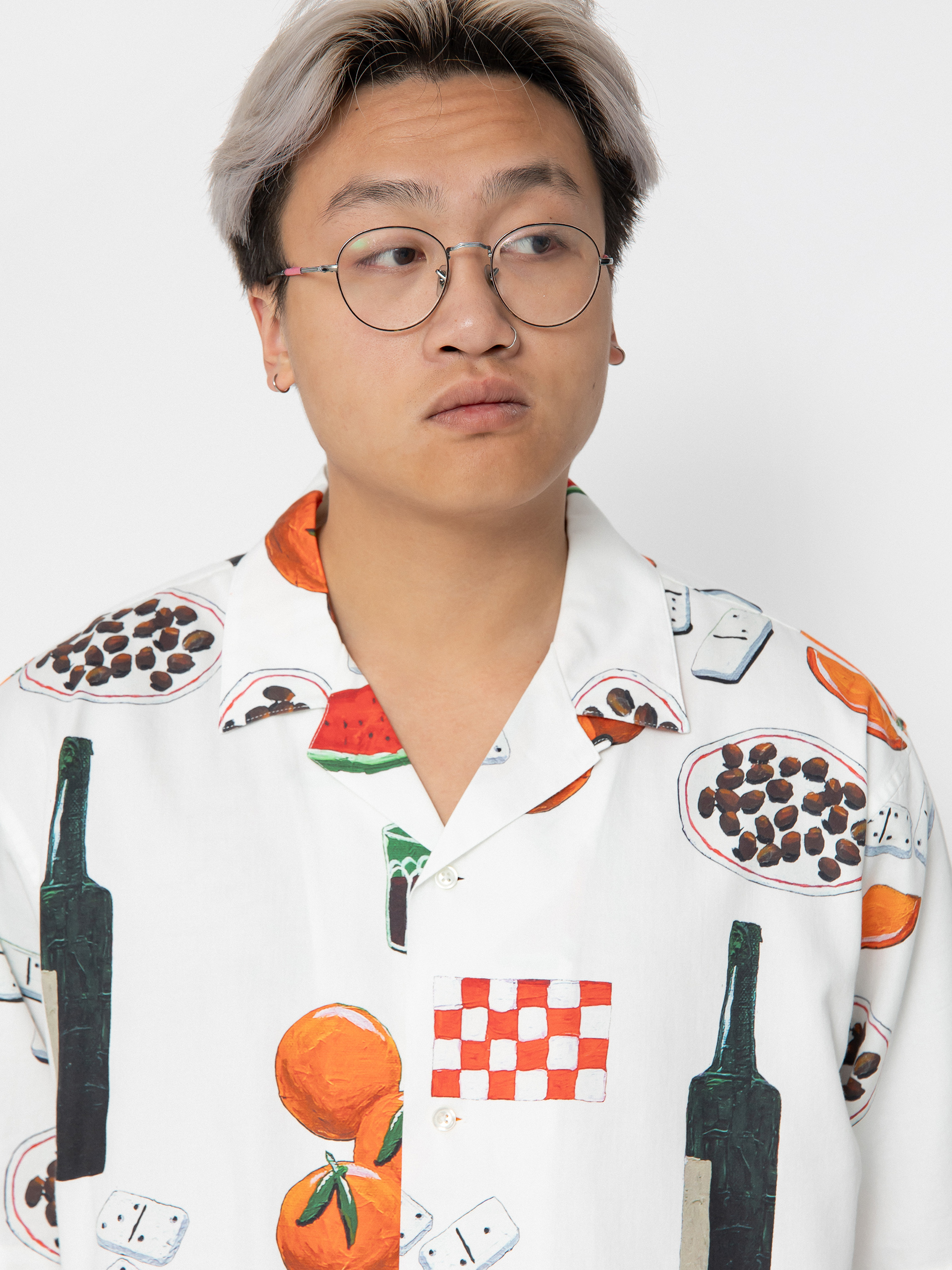 Košile Carhartt WIP Isis Maria Dinner (isis maria dinner print/white)