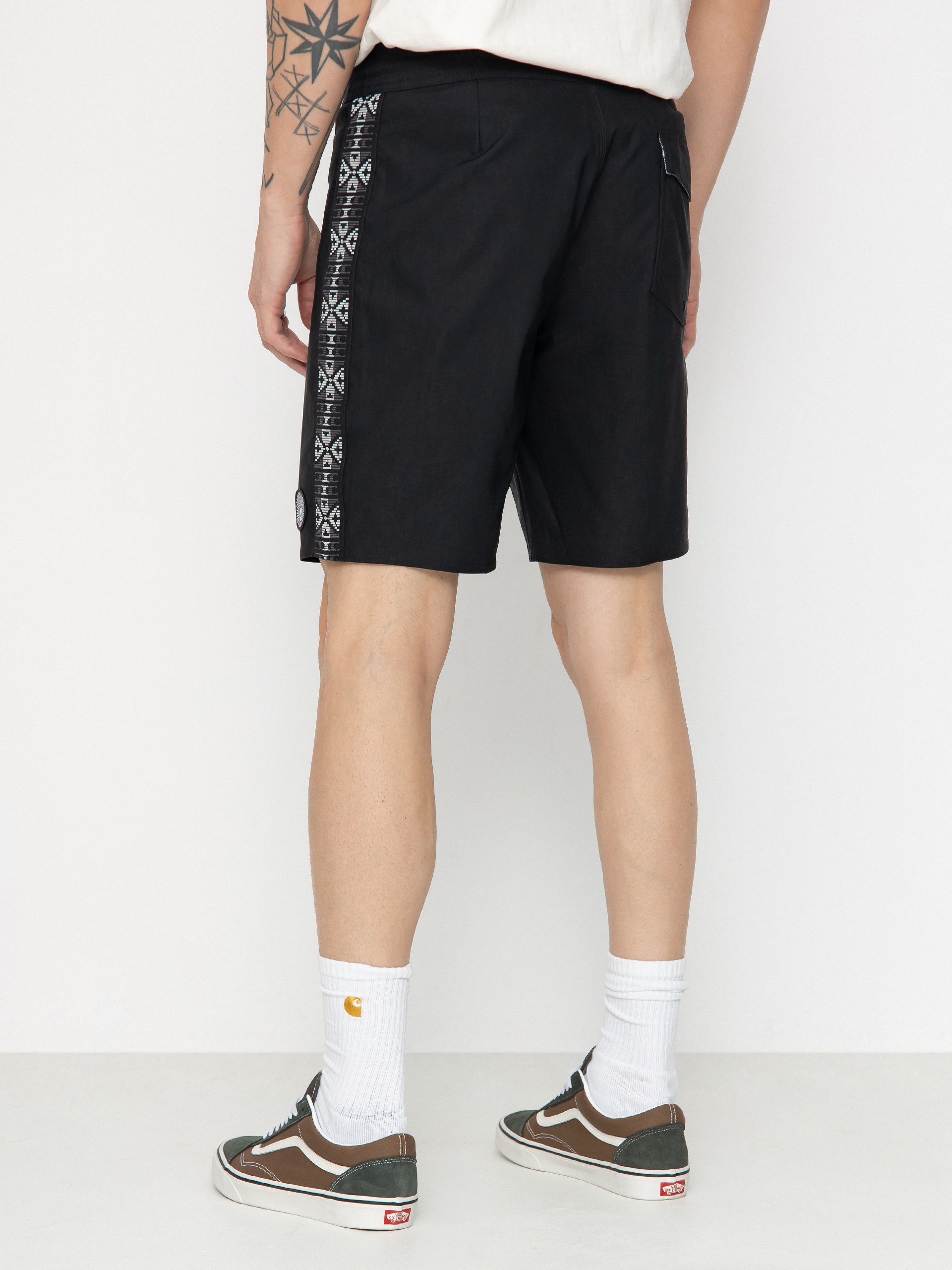 Plážové kraťasy Volcom V Ent Hockey Dad Stoney 19 (black)