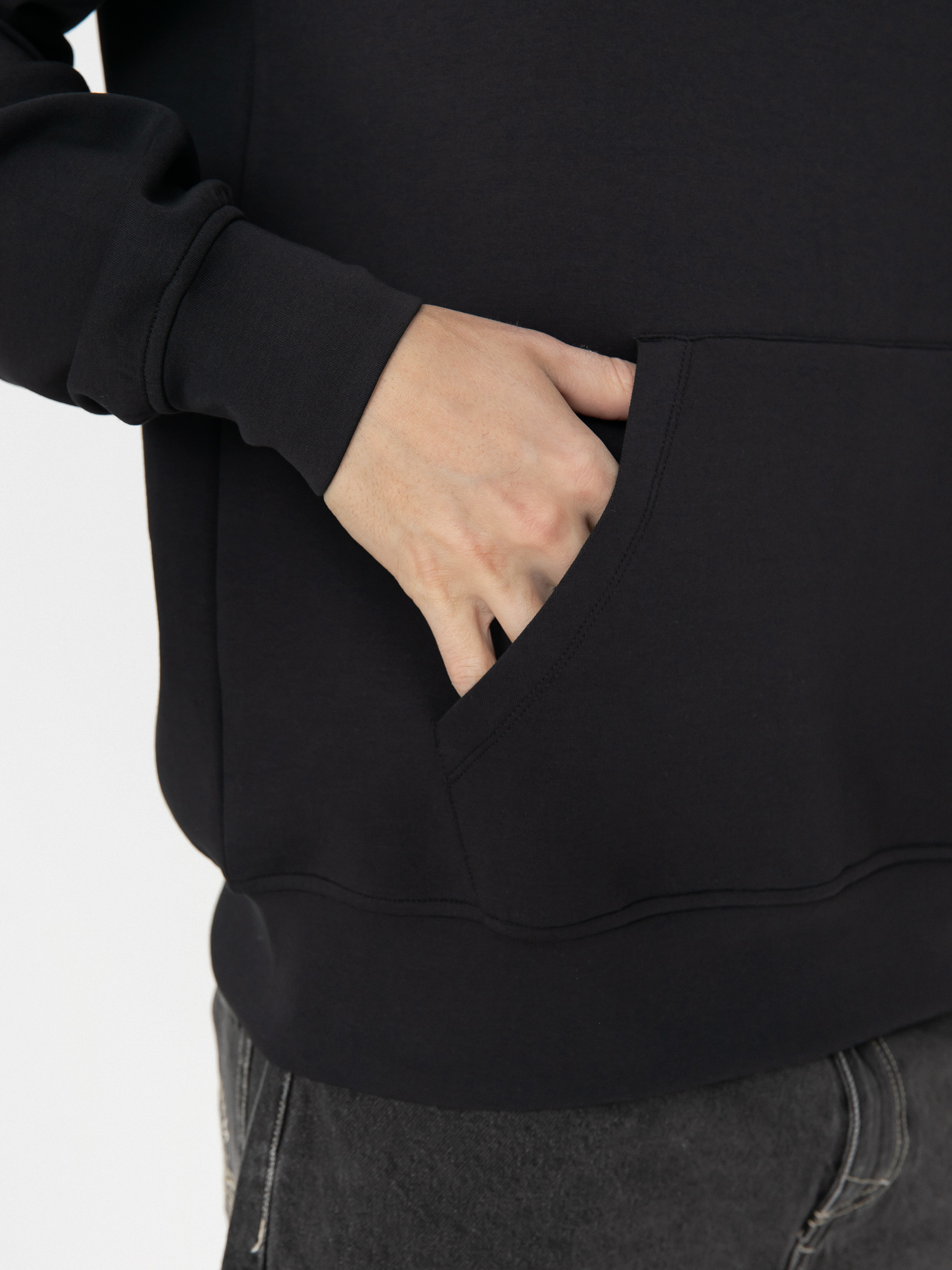 Mikina s kapucí Prosto Logy HD (black)