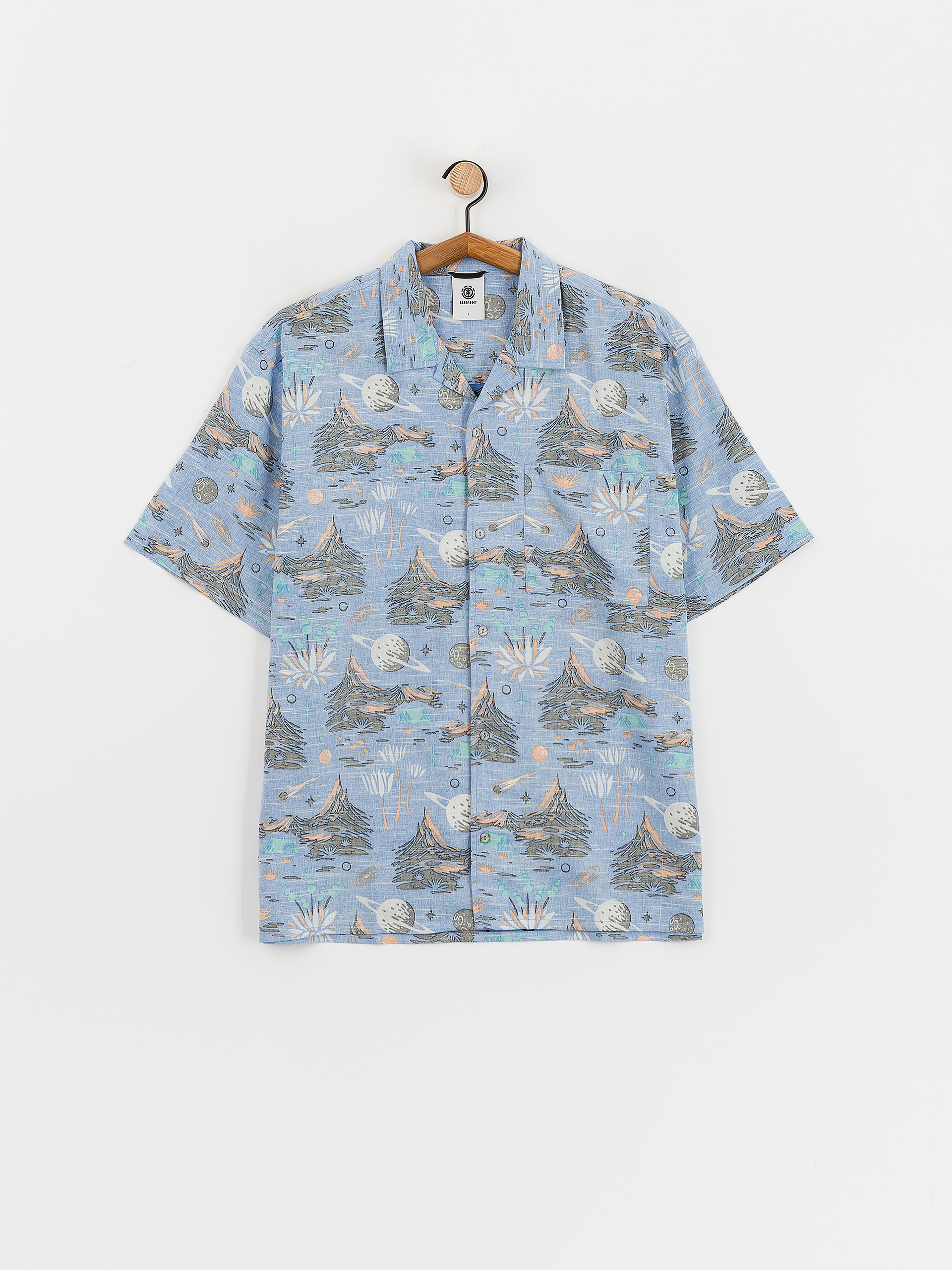 Košile Element Thalweg (saturn camp blue)