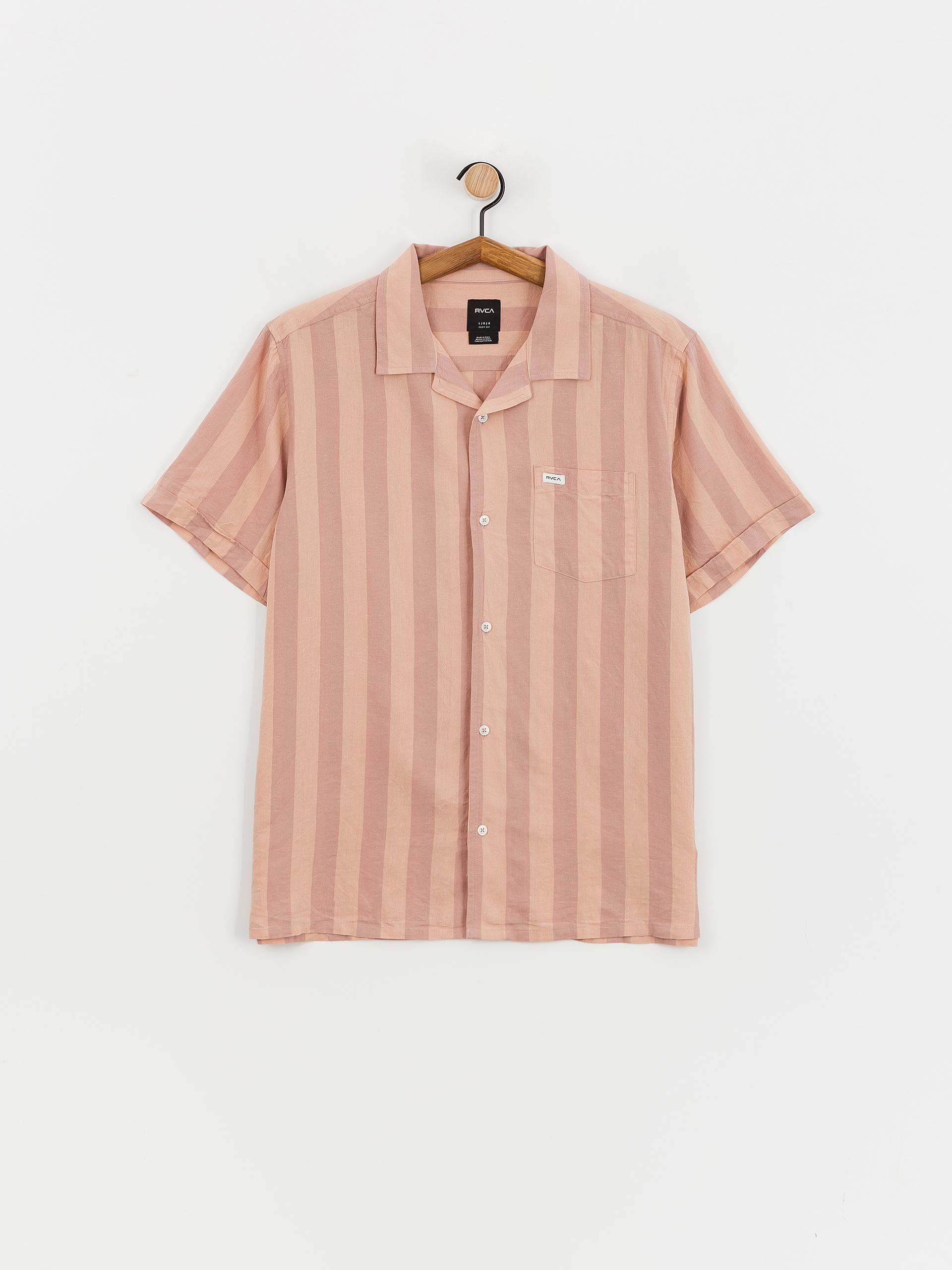 Košile RVCA Love Stripe (palomino grey)
