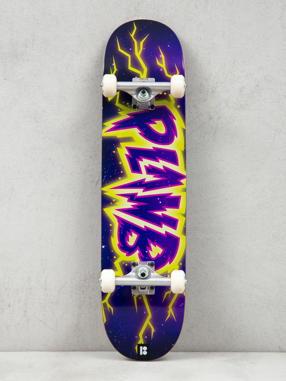 Skateboard Plan B Weird Science (purple/yellow)