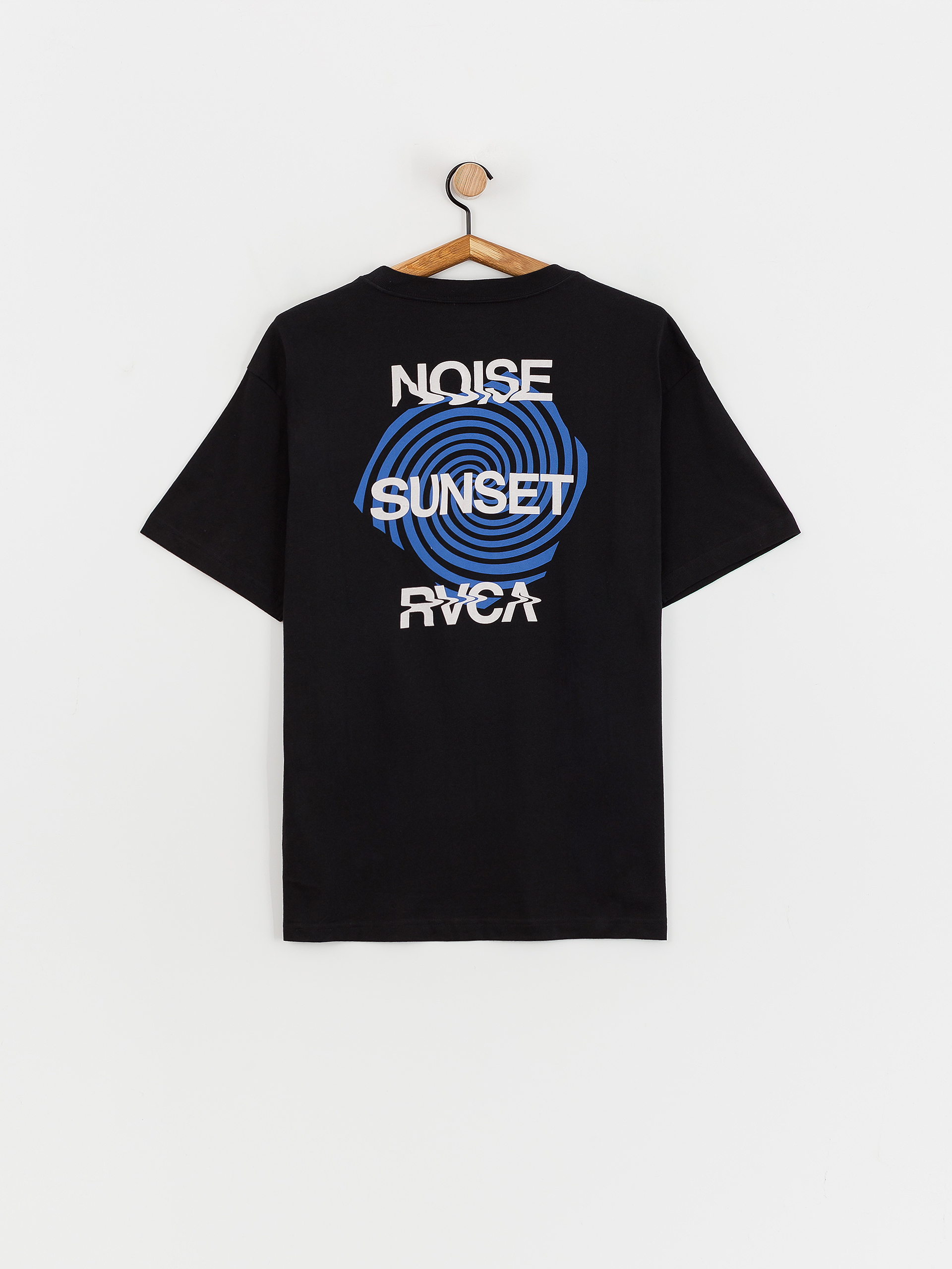 Tričko RVCA Noise Sunset (rvca black)
