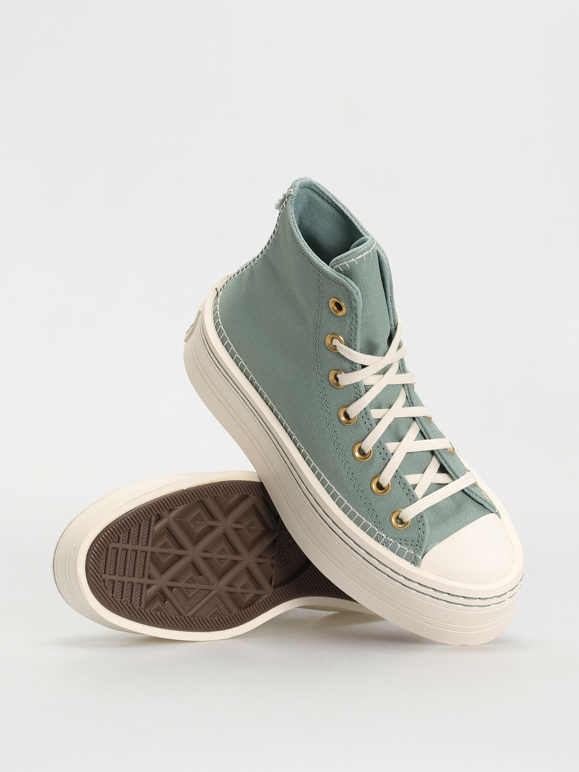 Tenisky Converse Chuck Taylor All Star Modern Lift Hi Wmn (apple green)