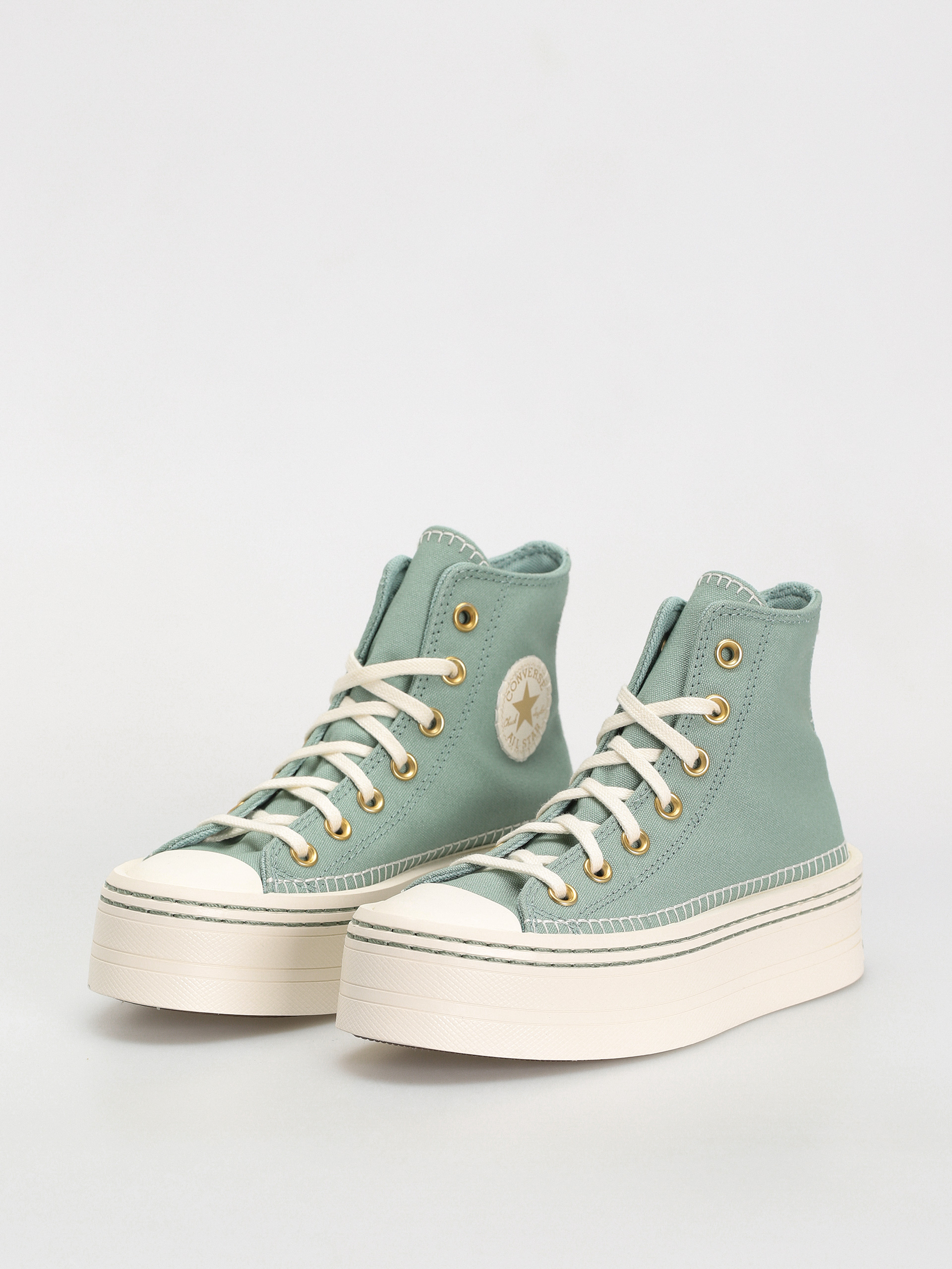 Tenisky Converse Chuck Taylor All Star Modern Lift Hi Wmn (apple green)