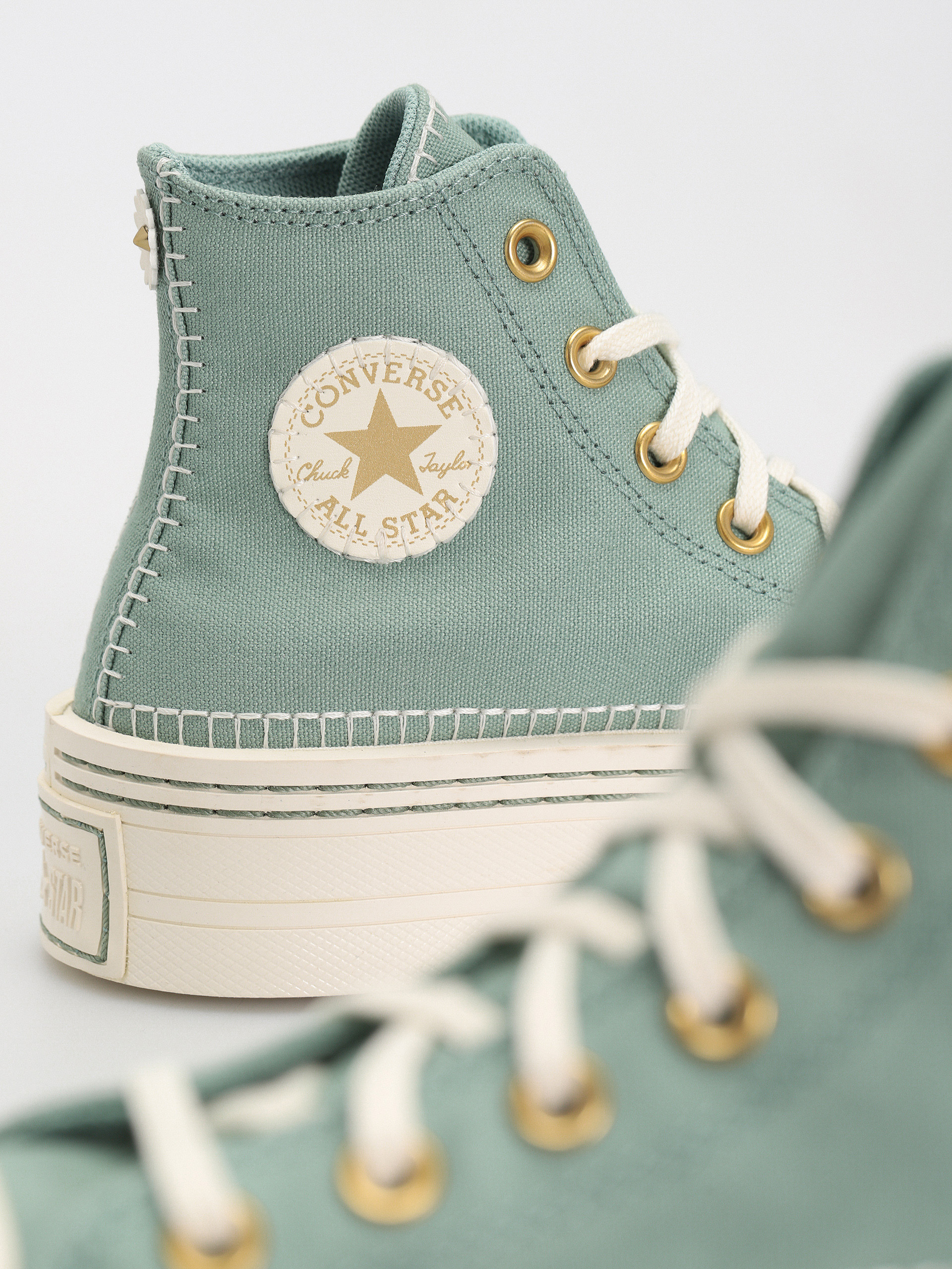 Tenisky Converse Chuck Taylor All Star Modern Lift Hi Wmn (apple green)