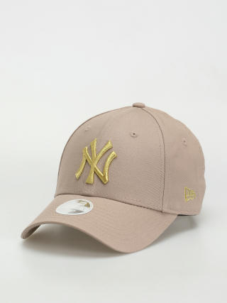 Kšiltovka  New Era Metallic Logo 9Forty New York Yankees Wmn (brown)