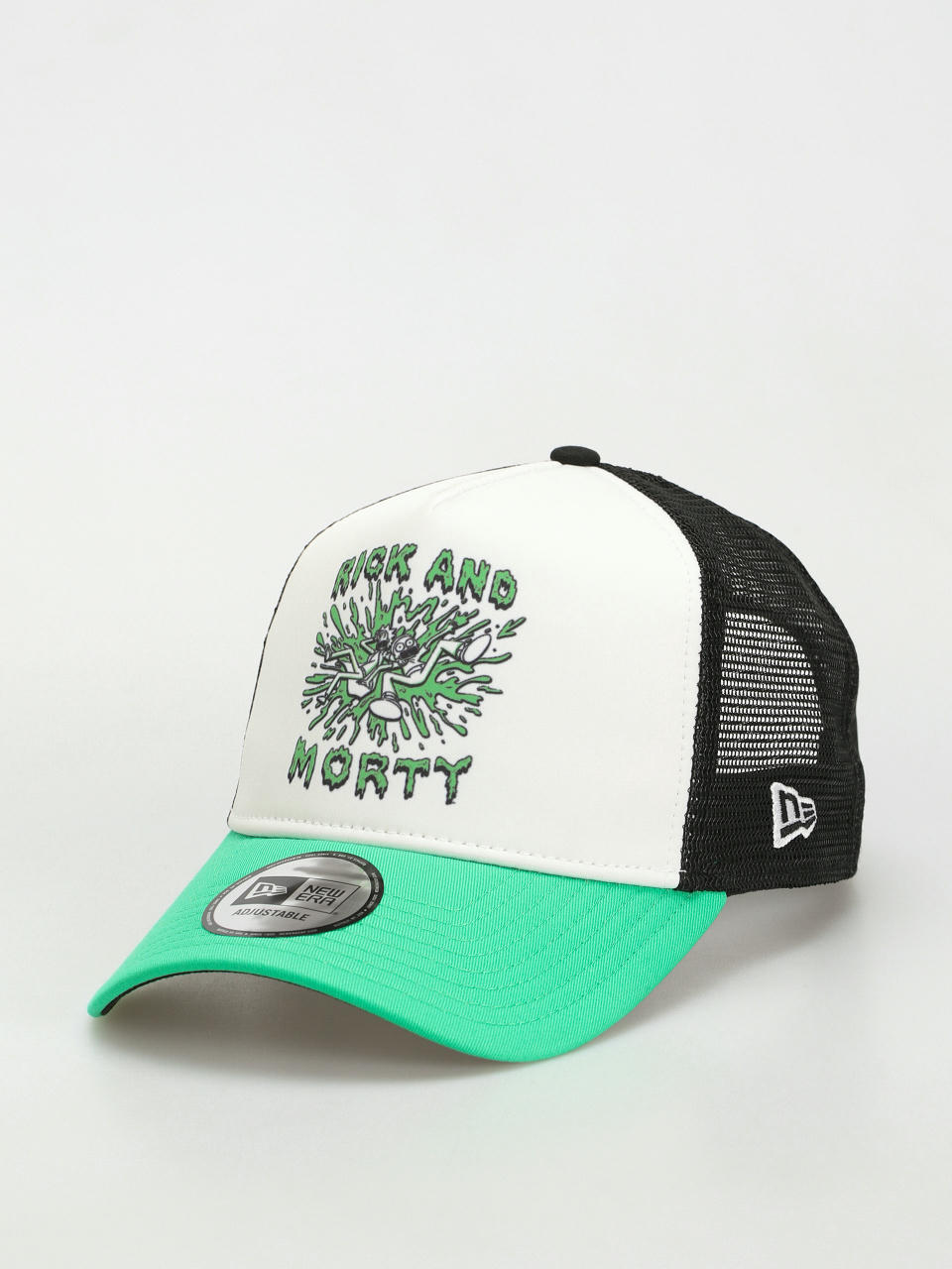 Kšiltovka  New Era Character Trucker Rick And Morty (green/black)