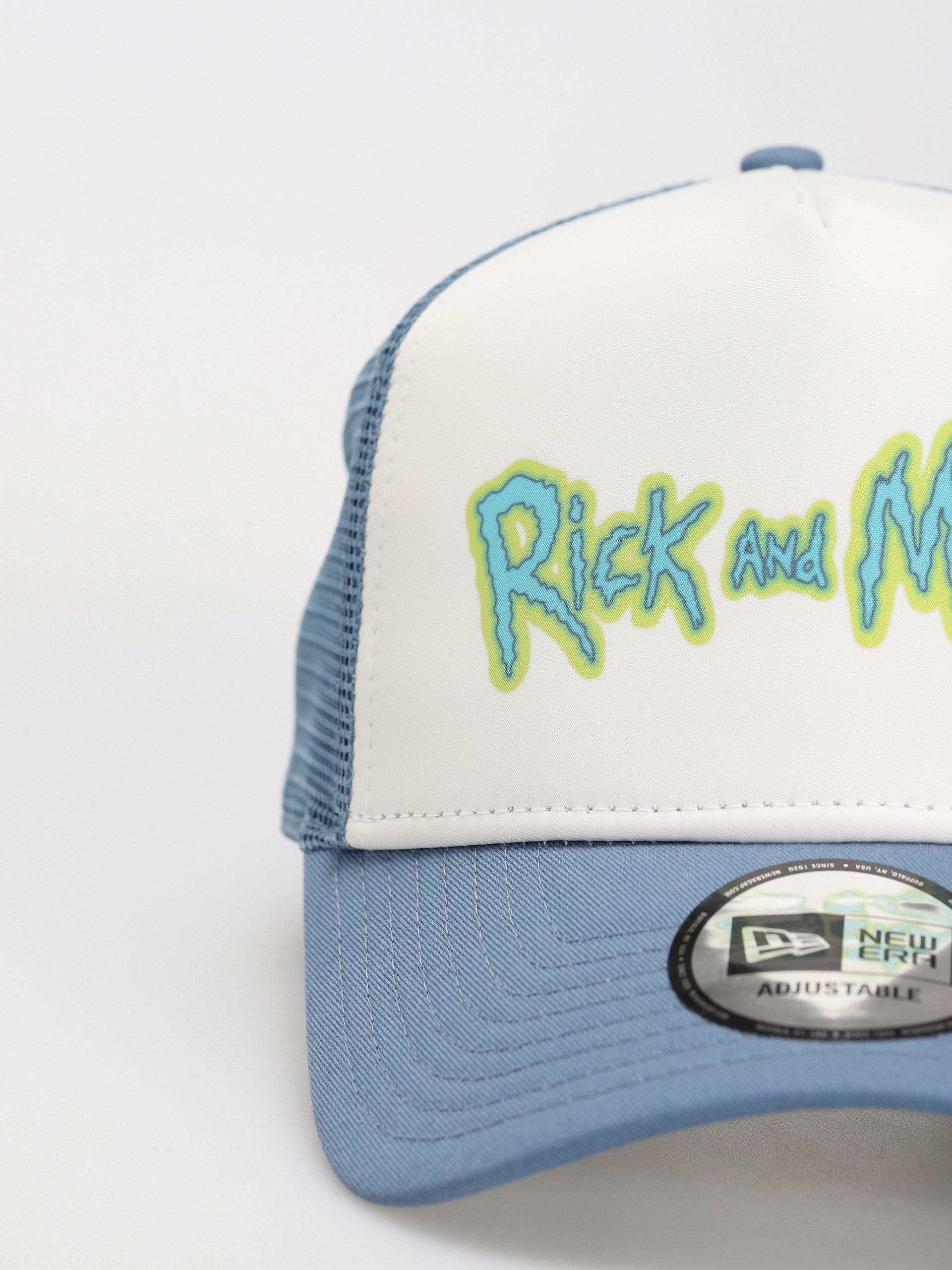 Kšiltovka  New Era Character Trucker Rick And Morty (blue/white)