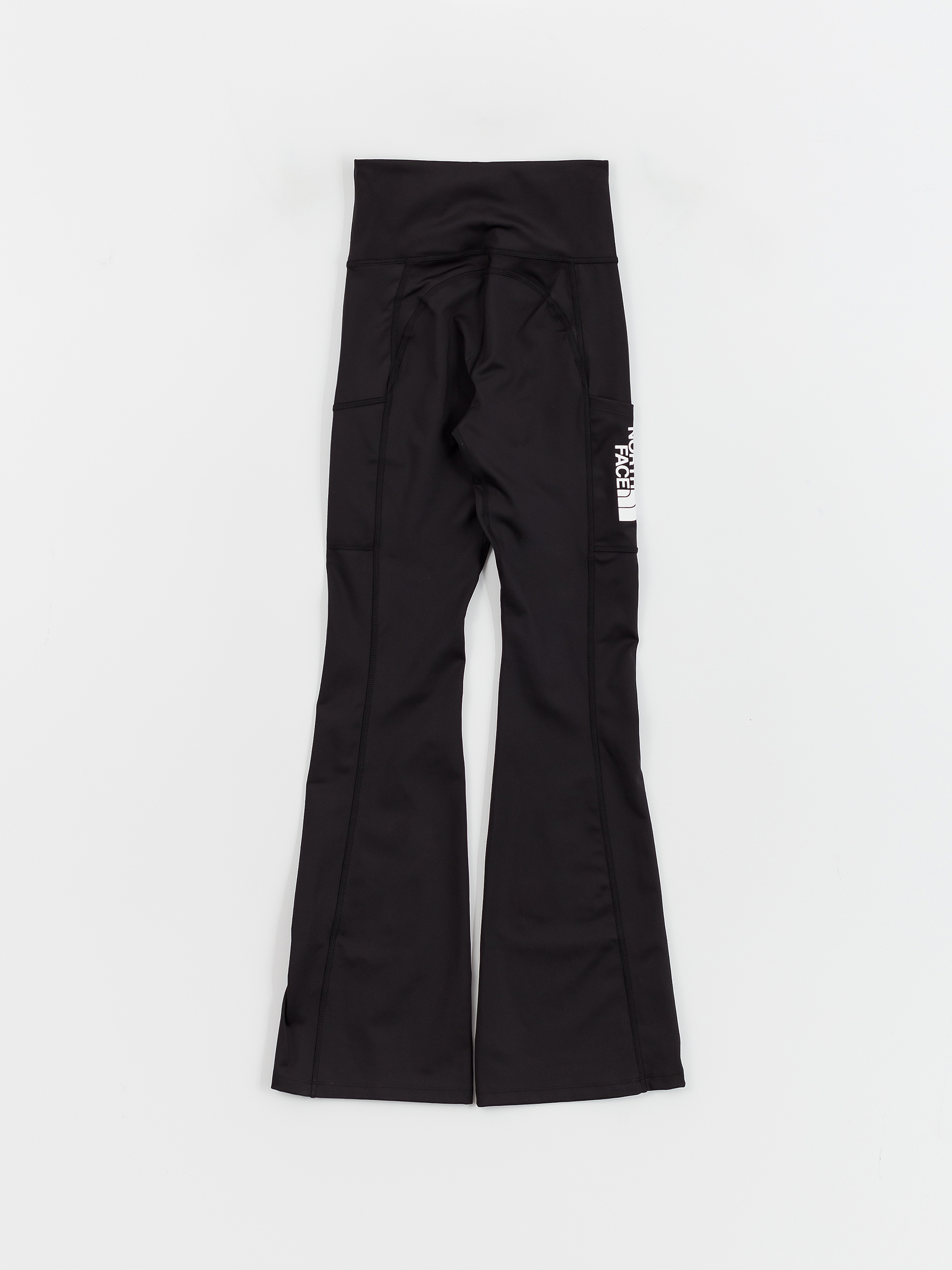 Leginy The North Face Poly Knit Flared Wmn (tnf black)