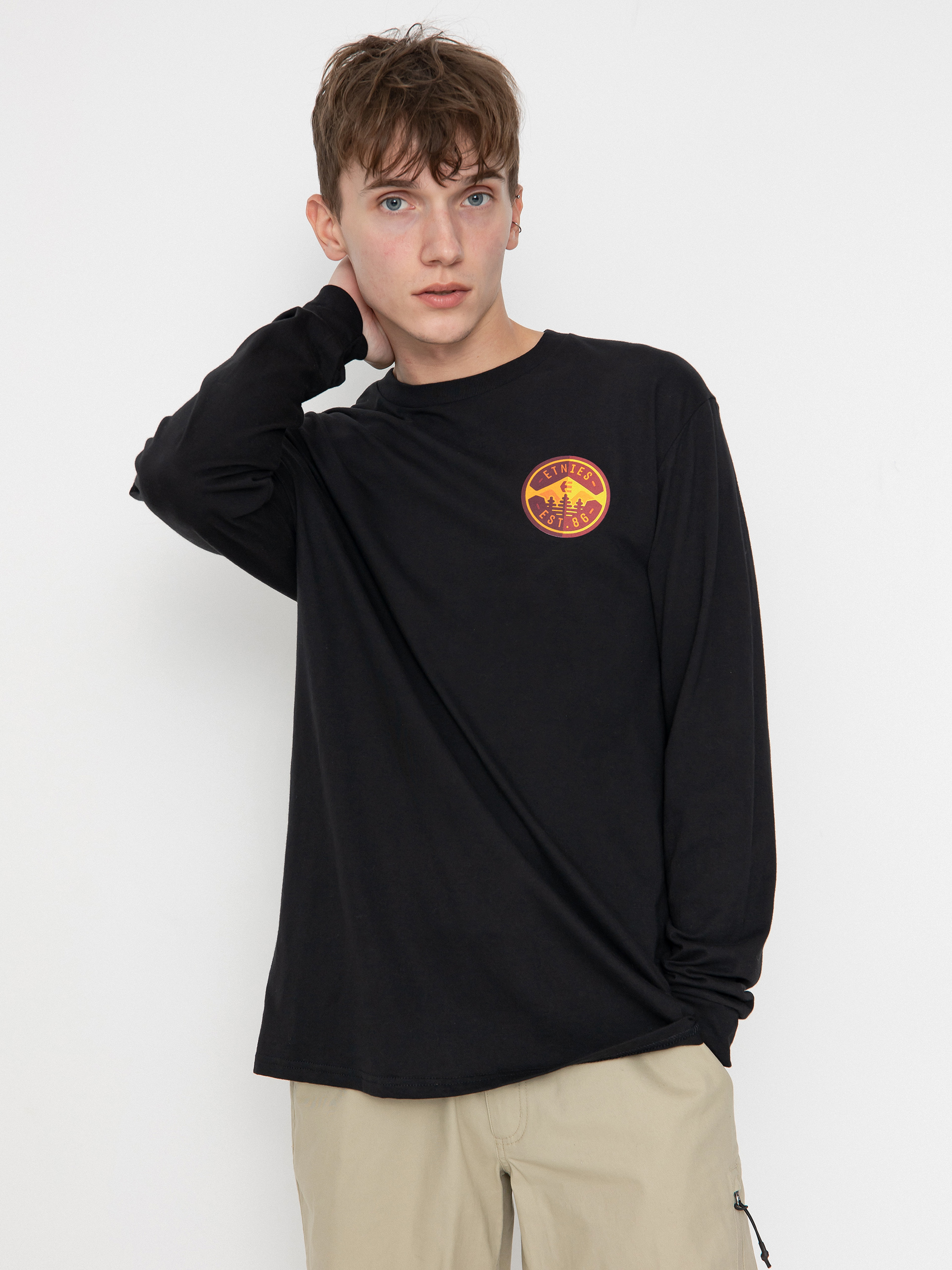 Tričko Etnies 3 Pines (black)