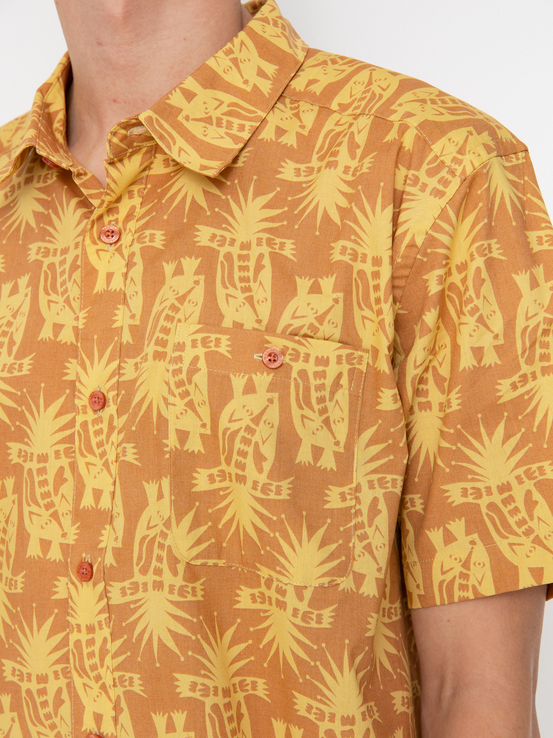 Košile Patagonia Go To Shirt (skunks sienna clay)