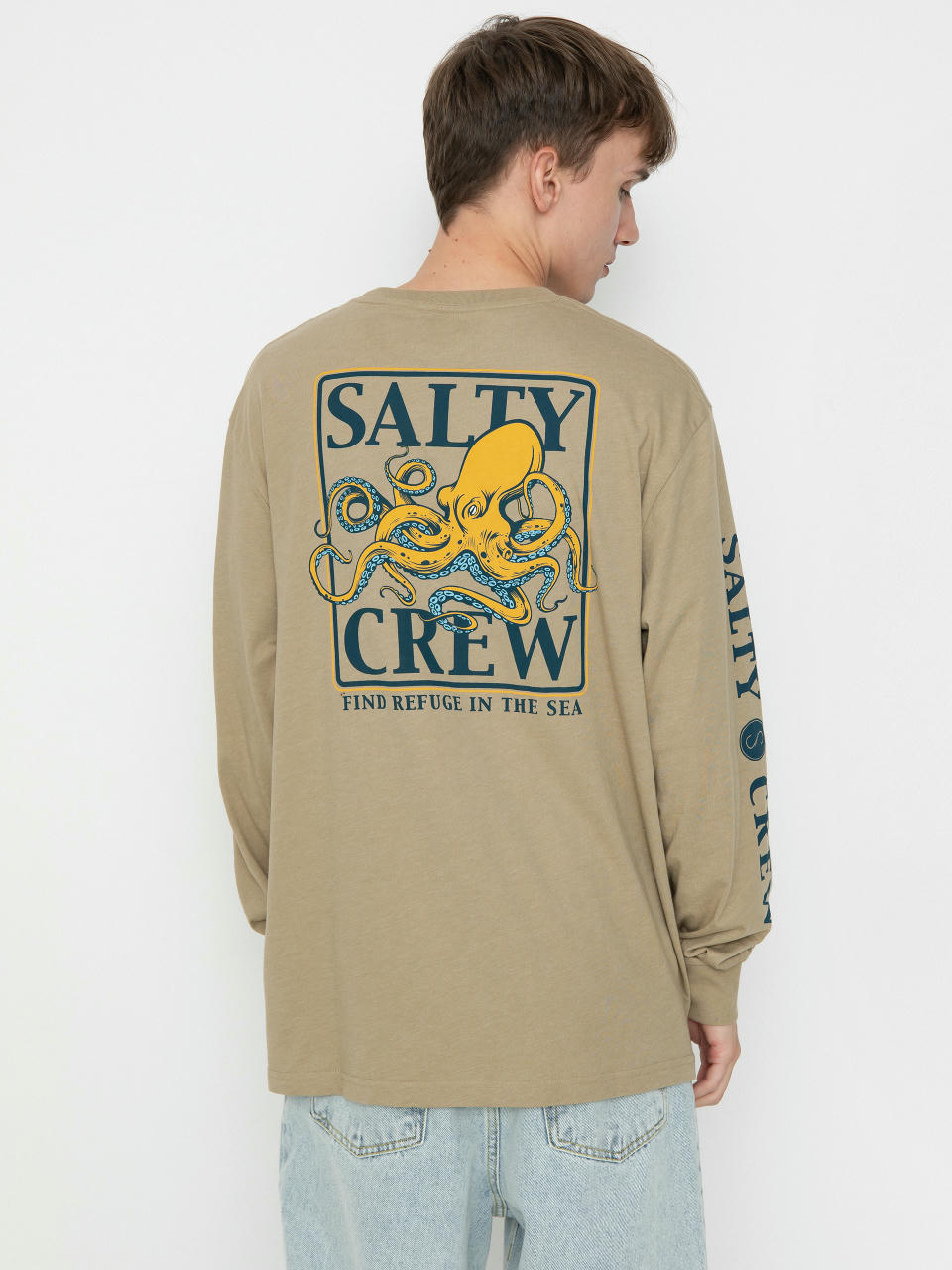 Triko Salty Crew Ink Slinger Standard (khaki heather)